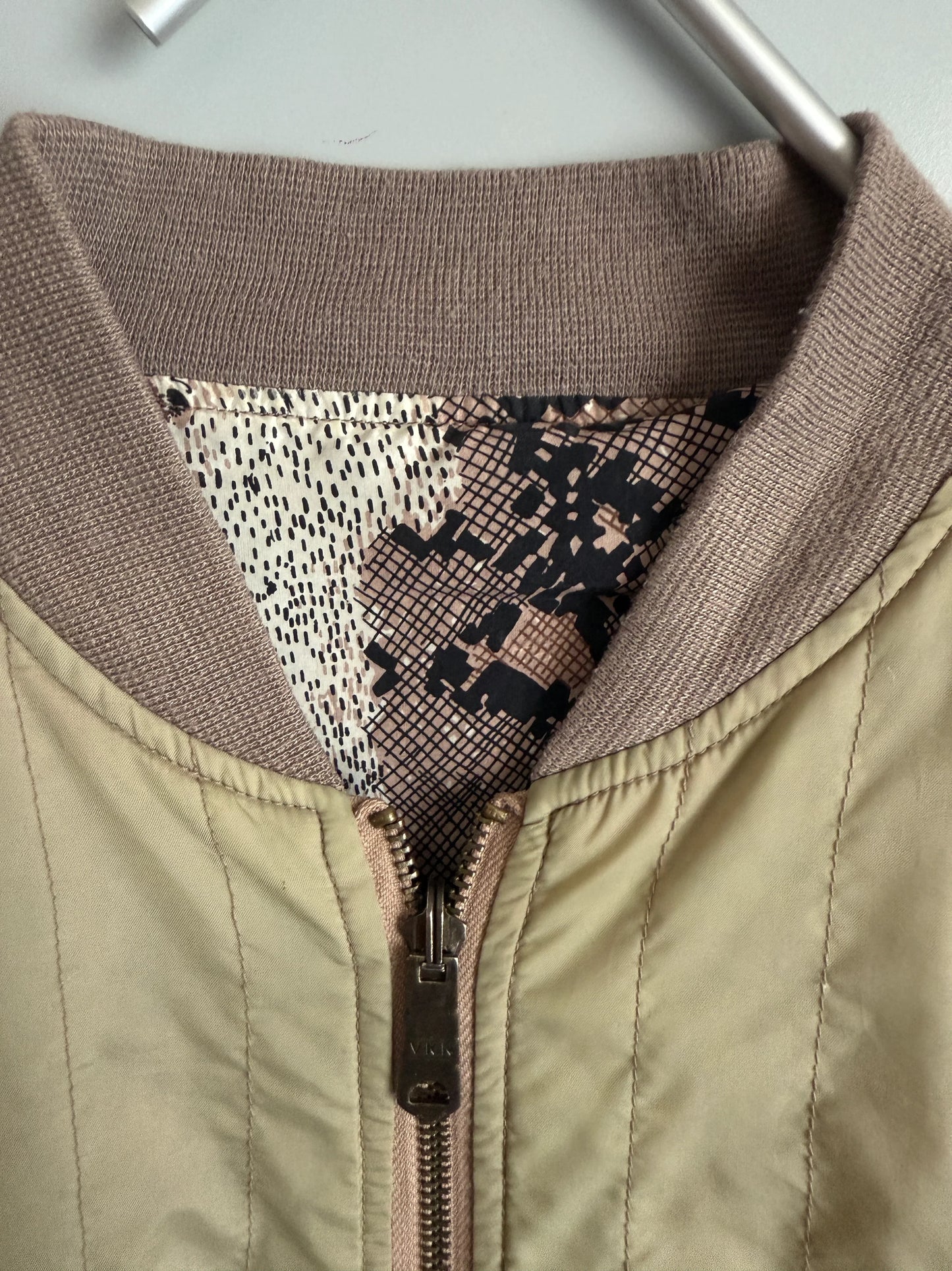giacca a vento double face vintage da donna