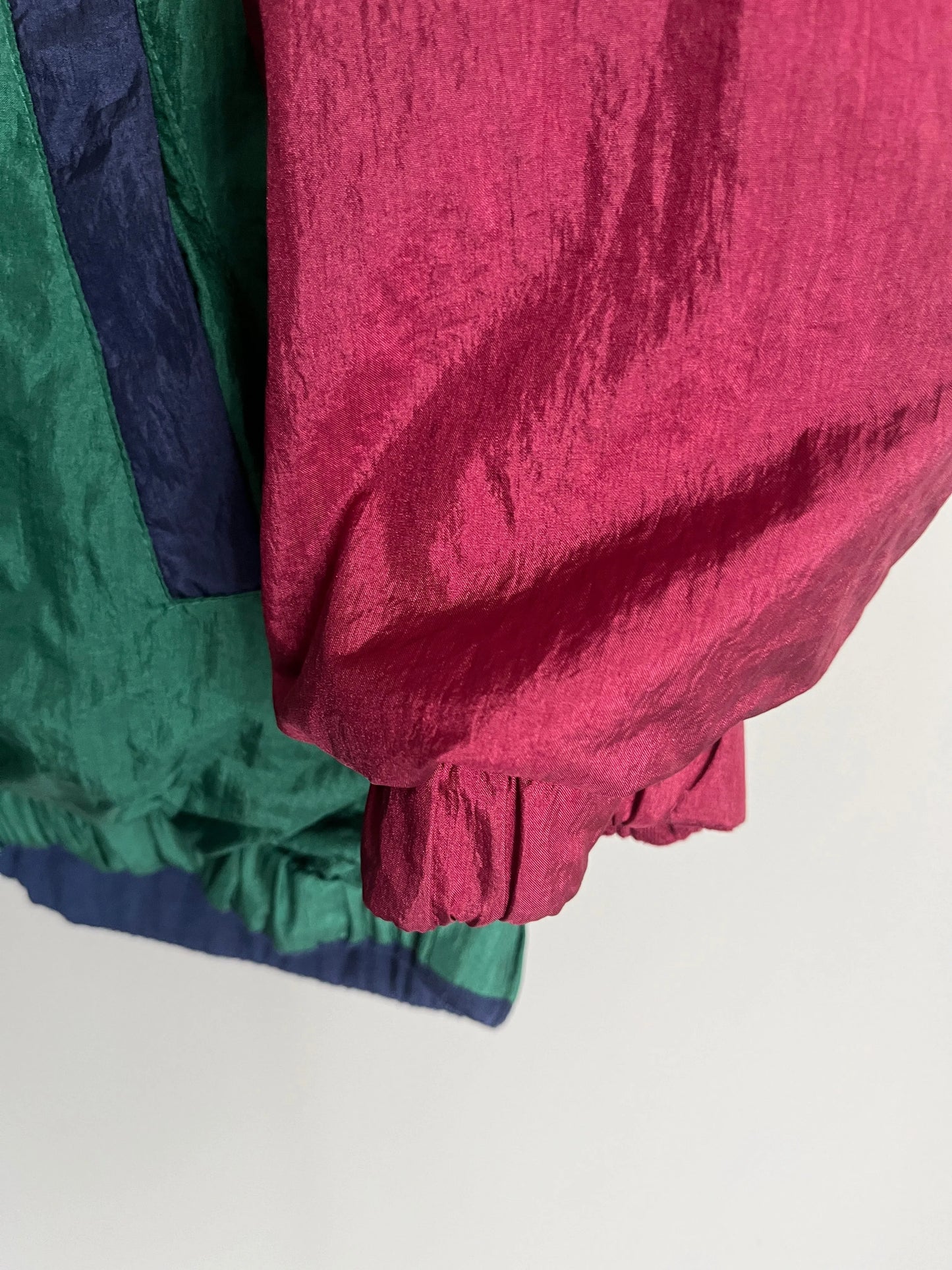 giacca vintage colorata windbreaker