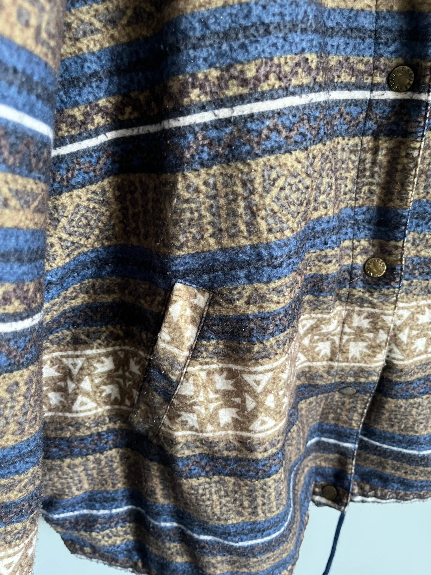 giacca a vento vintage colorata