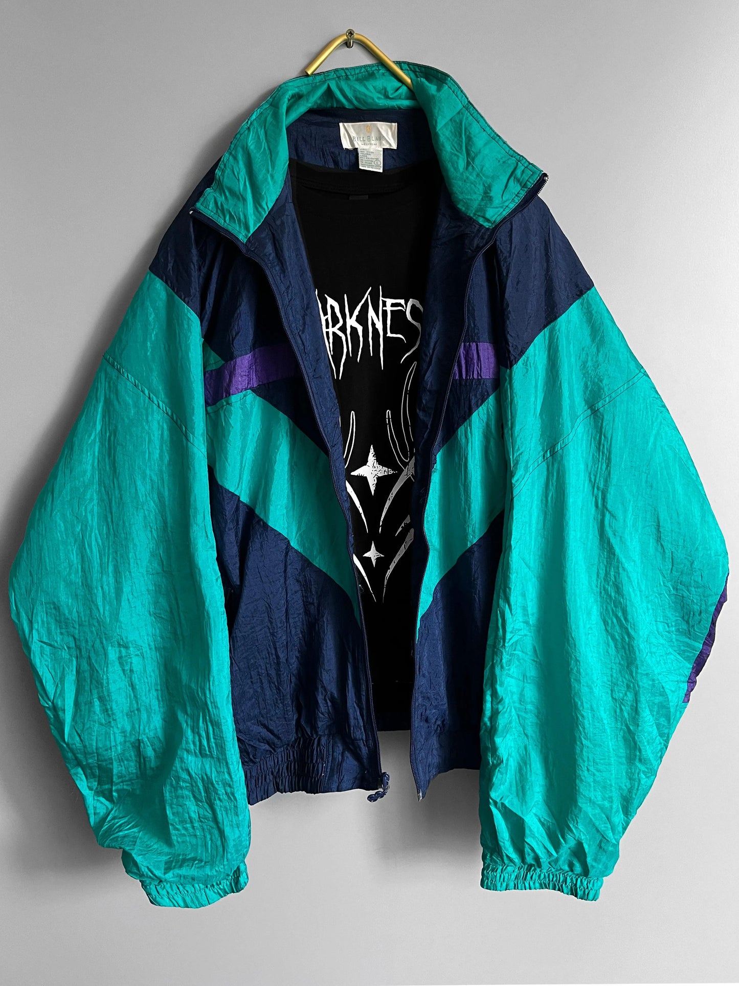 windbreaker vintage y2k jacket colourful - shoplifts