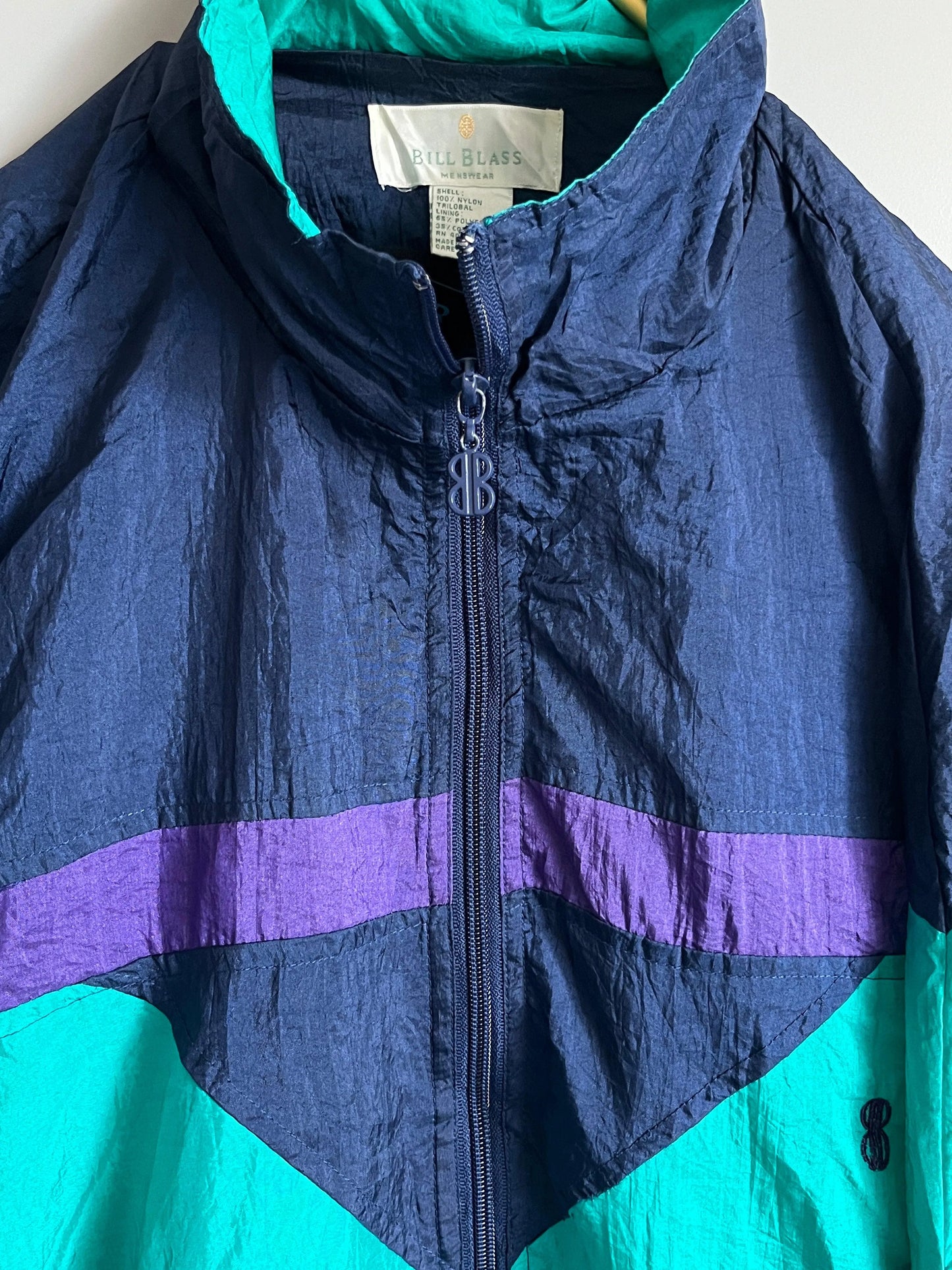 windbreaker vintage y2k jacket colourful - shoplifts