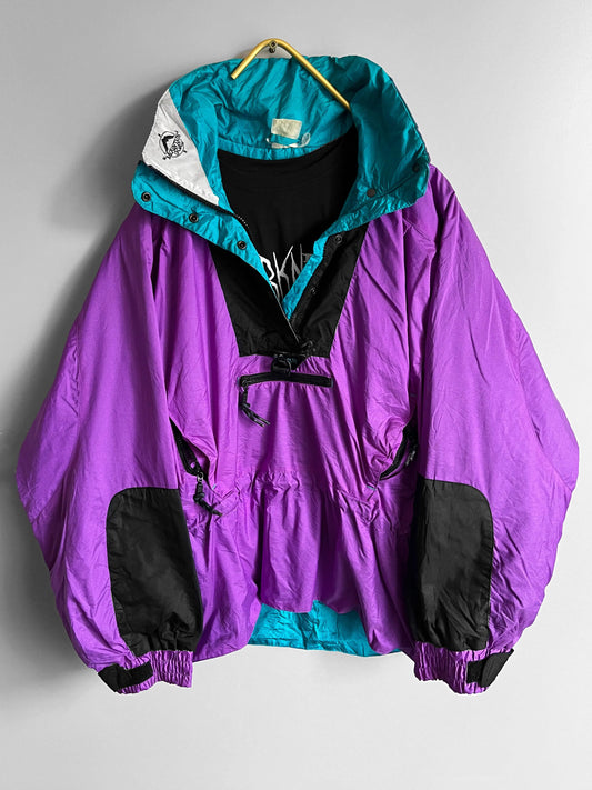 Windbreaker Vintage Y2K Jacket Colourful - Shoplifts