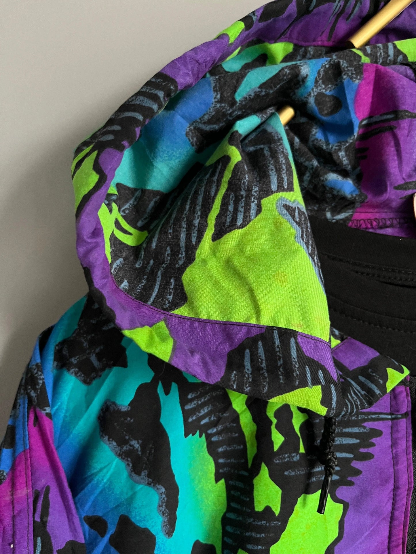 track jacket neon multicolor mens y2k - shoplifts