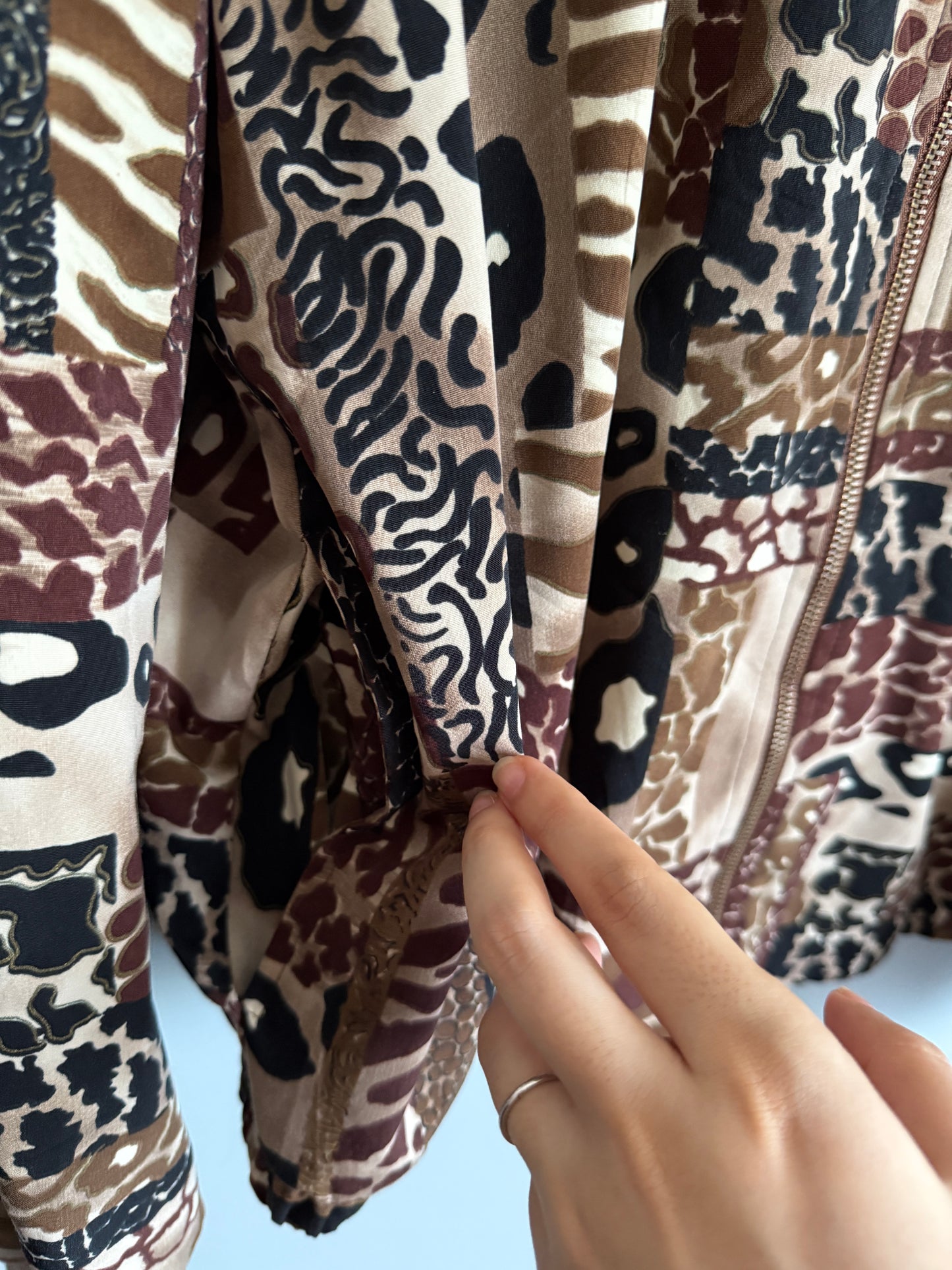 giacca a vento vintage da donna