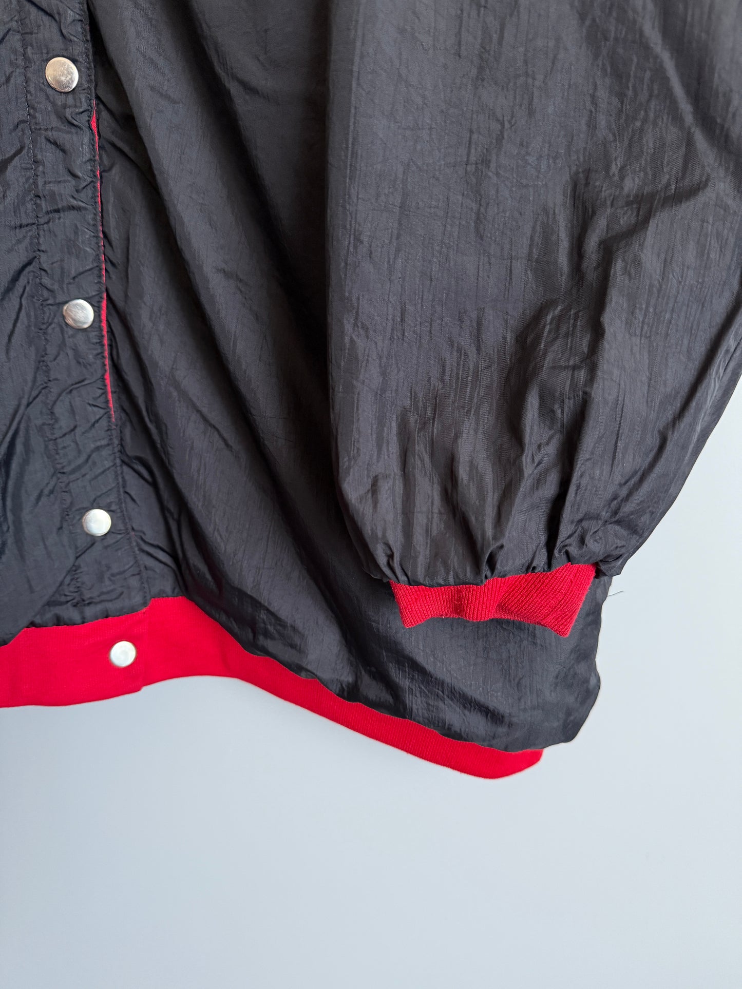 giacca a vento vintage double face da uomo