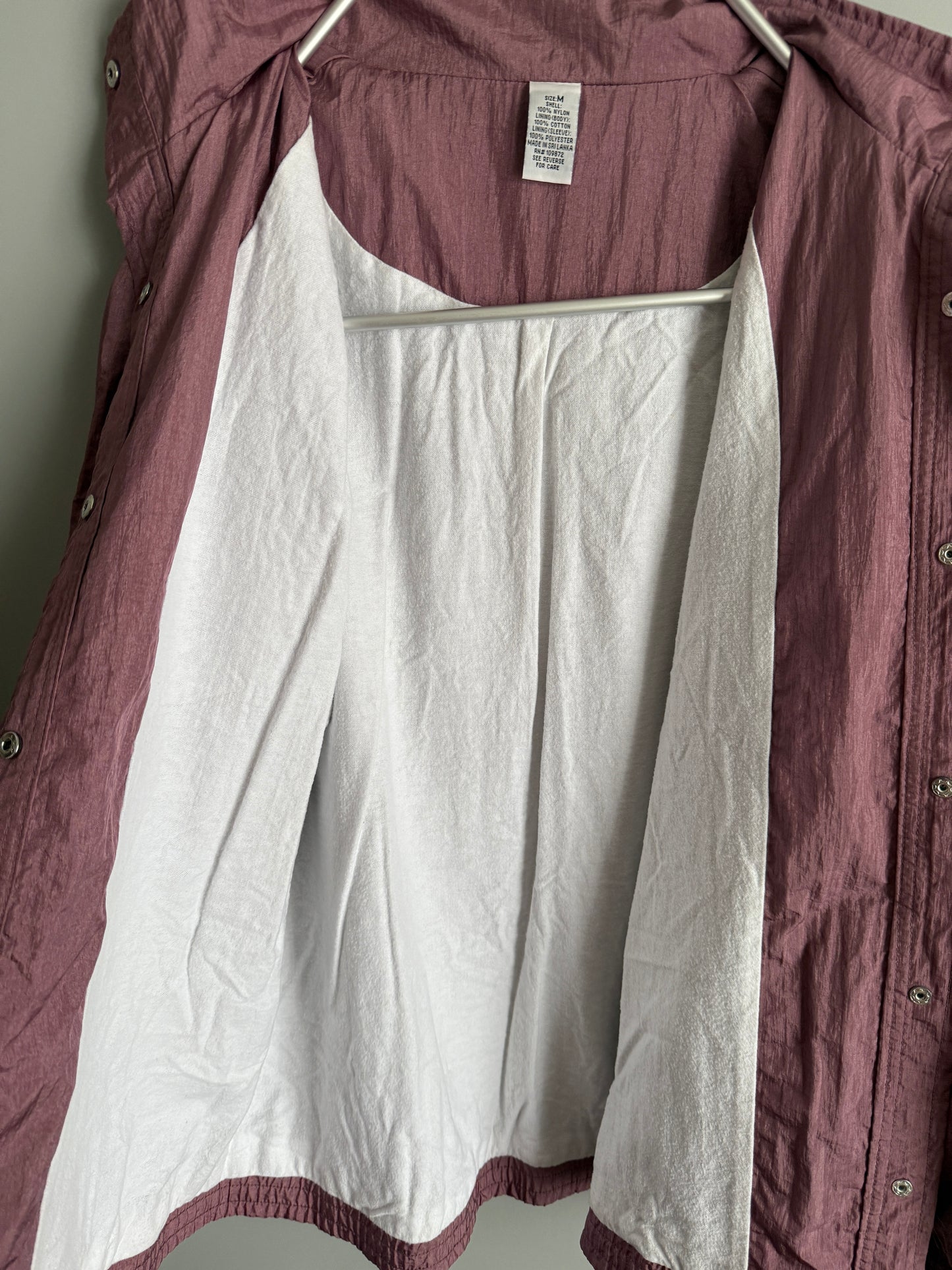 giacca a vento vintage da donna