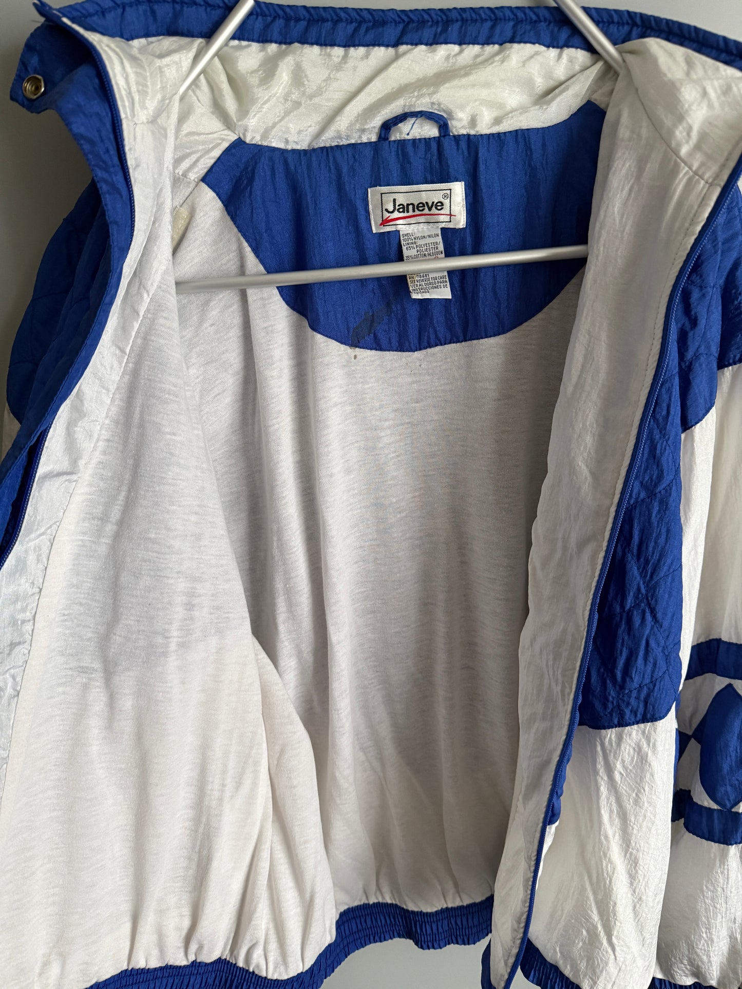 giacca a vento vintage da donna