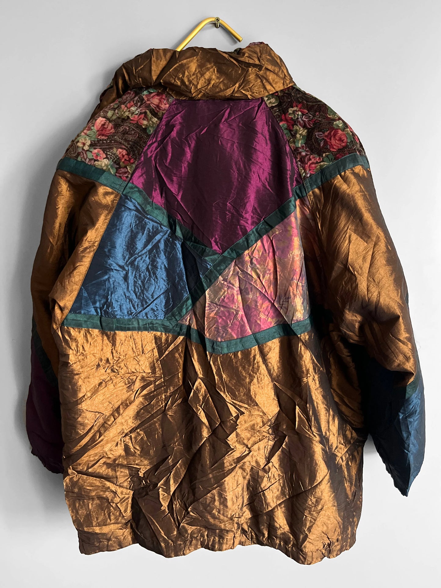 men vintage windbreaker crazy pattern y2k - shoplifts