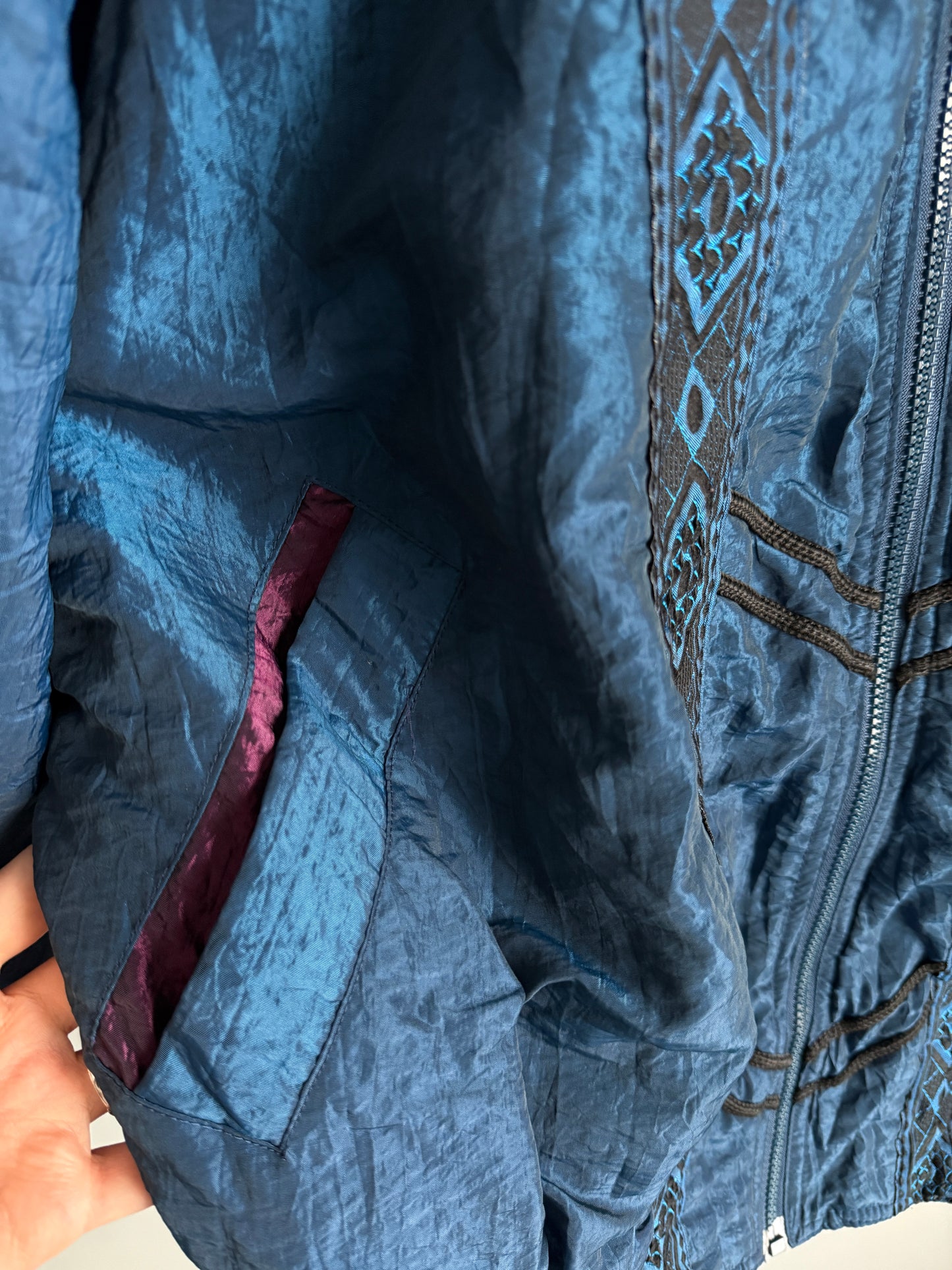 giacca a vento vintage da donna