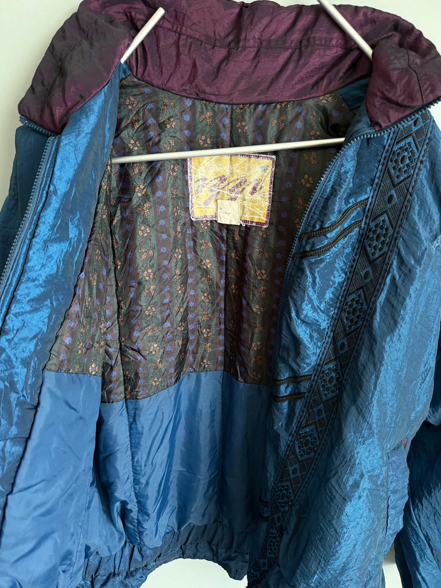 giacca a vento vintage da donna