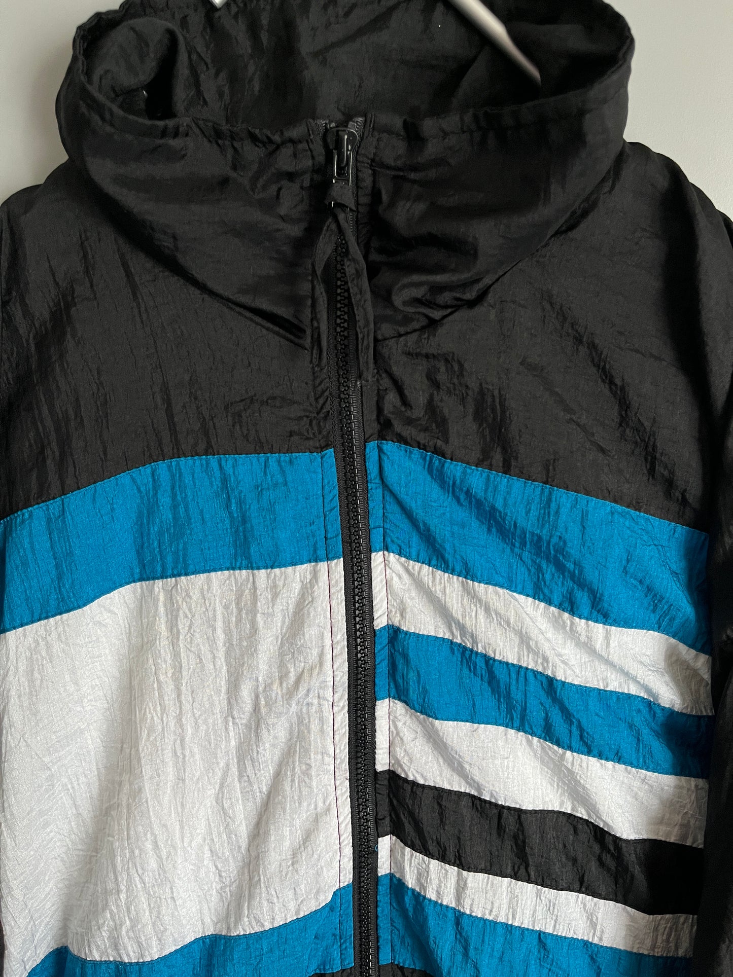 giacca vintage colorata windbreaker