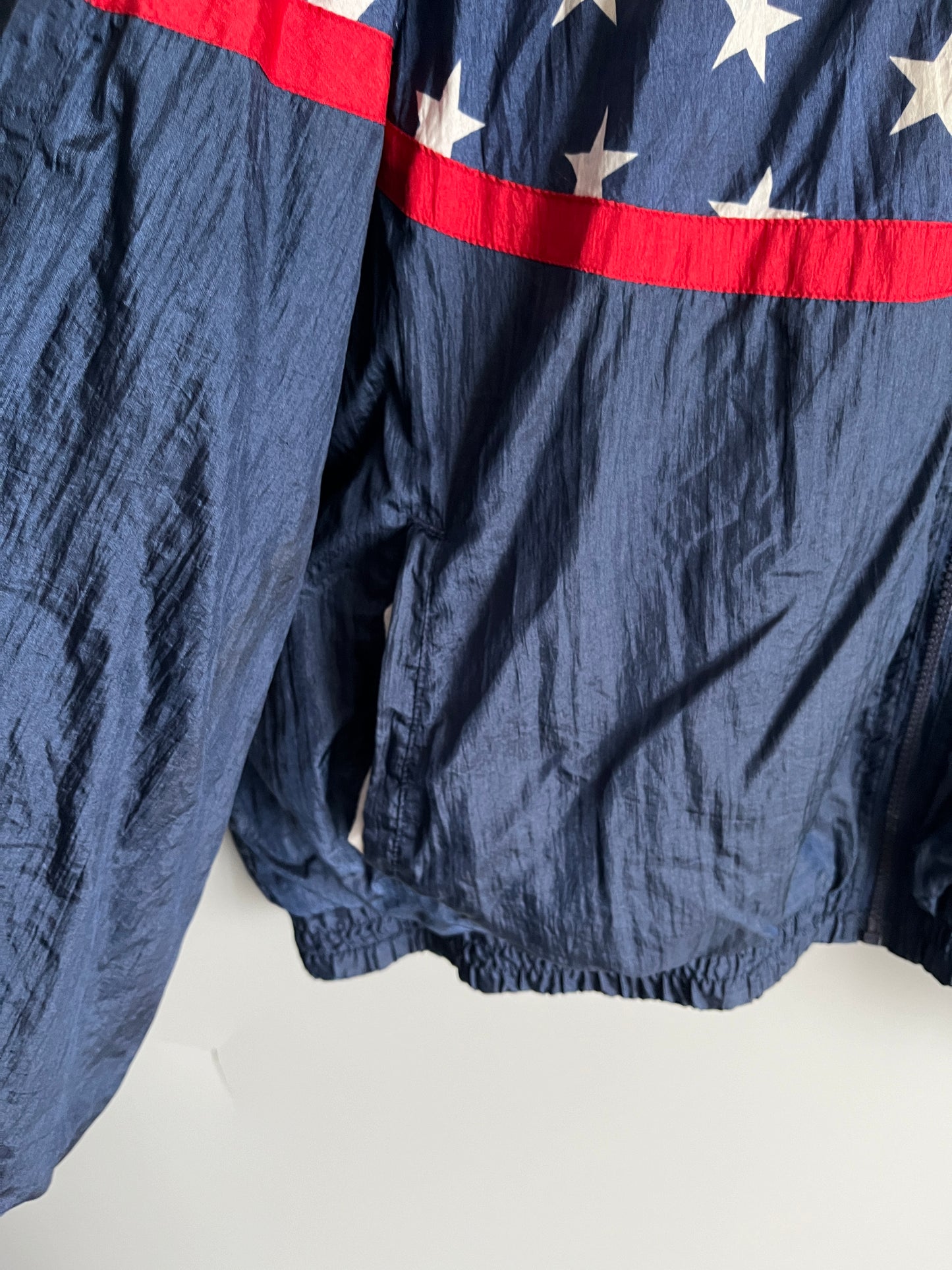 giacca vintage colorata windbreaker