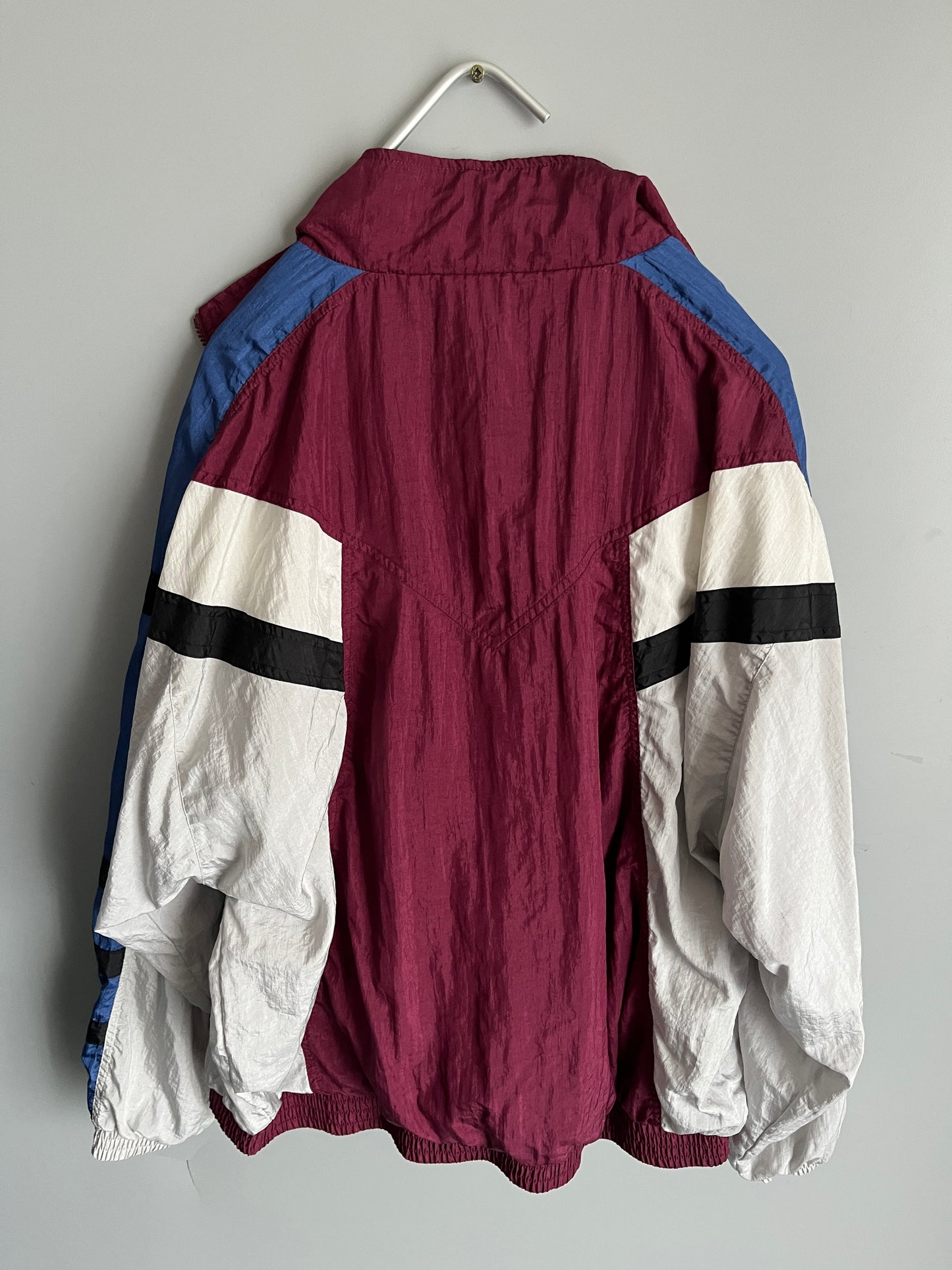 giacca vintage colorata windbreaker