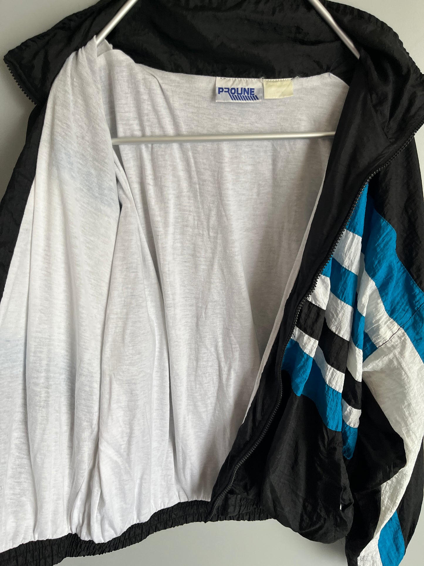 giacca vintage colorata windbreaker