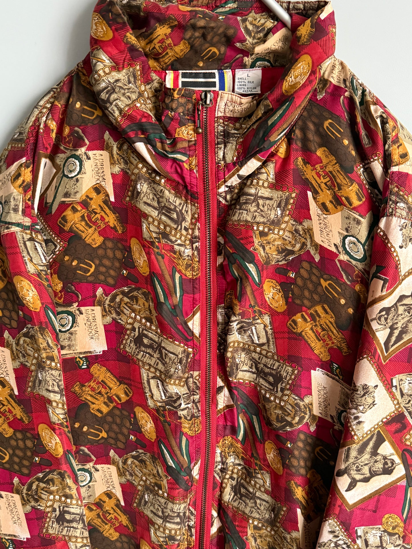 giacca a vento vintage da uomo