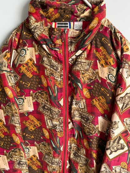 Giacca a Vento Vintage da Uomo