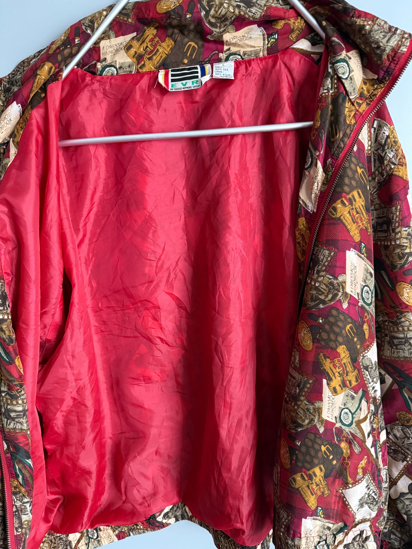 giacca a vento vintage da uomo
