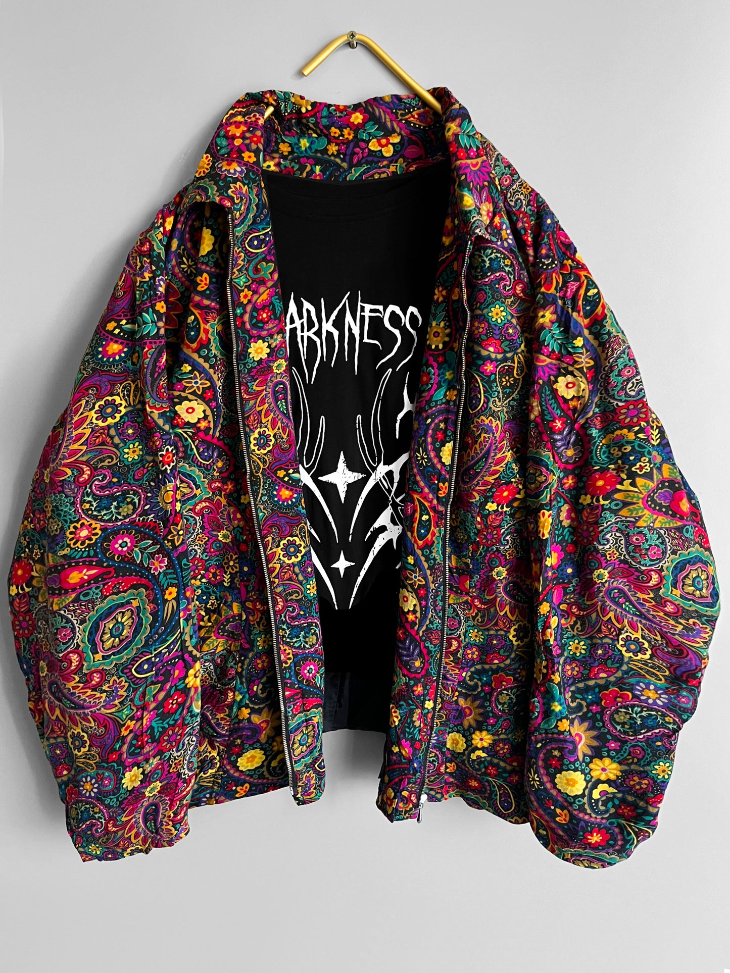 vintage multicolor windbreaker jacket - shoplifts