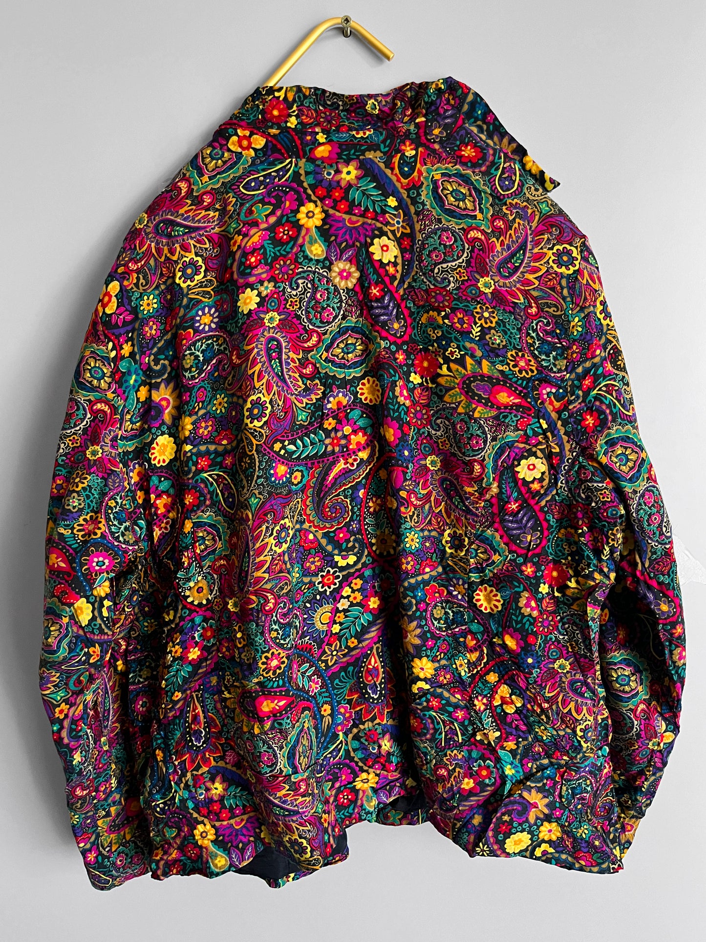 vintage multicolor windbreaker jacket - shoplifts