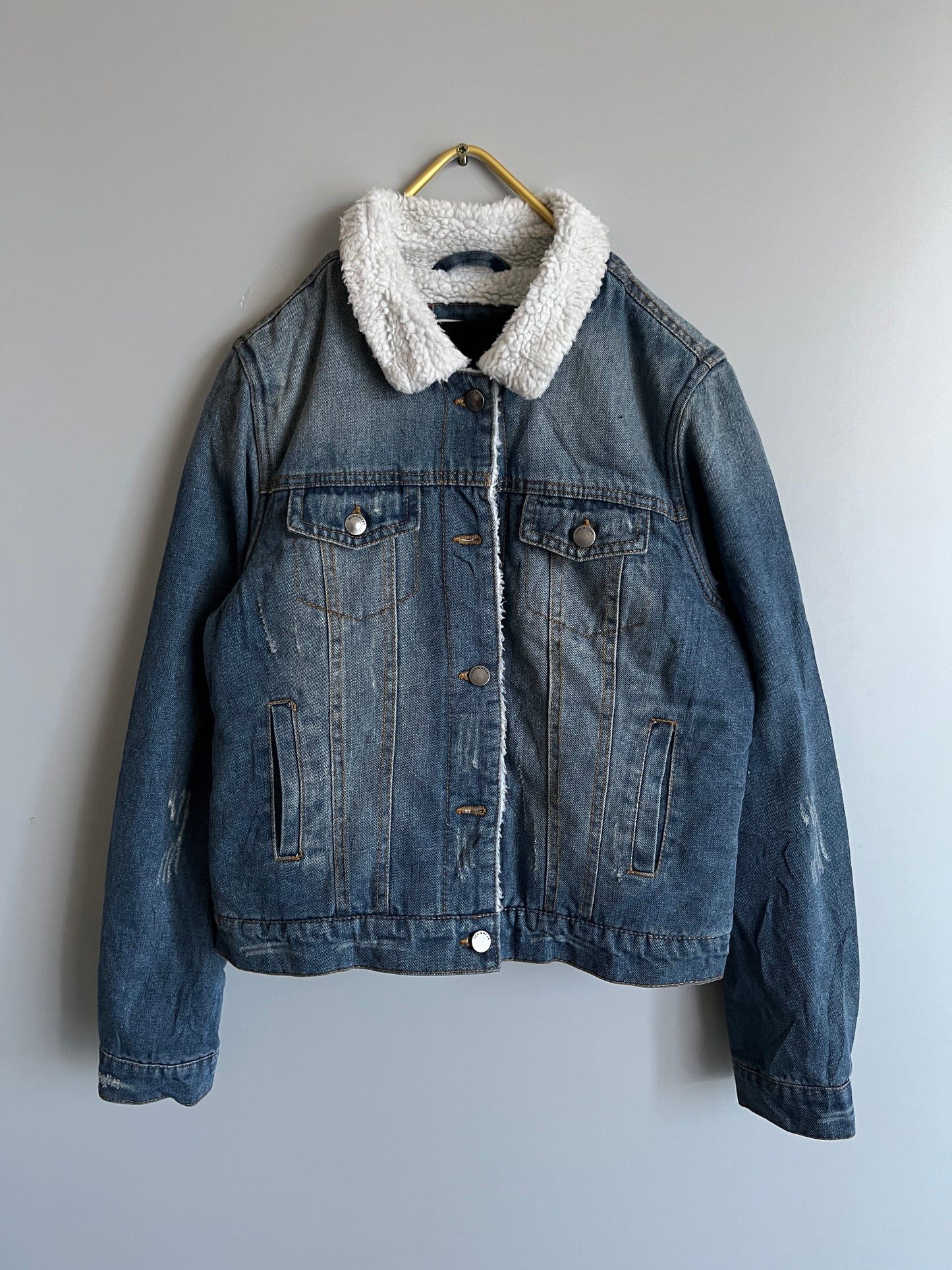 denim jacket y2k vintage unisex - shoplifts