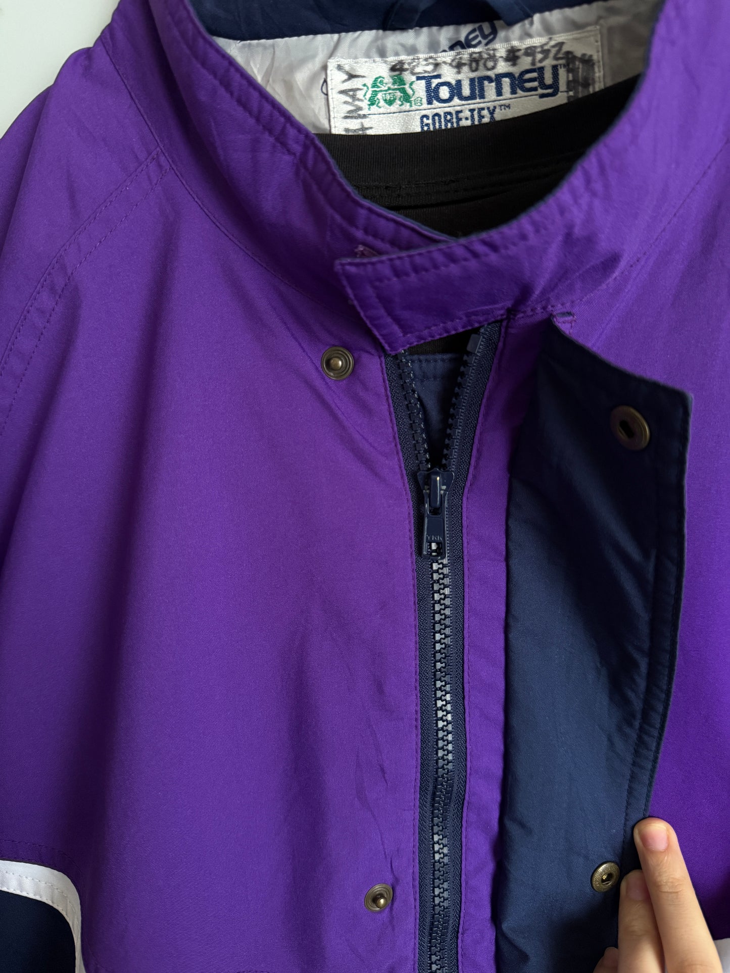 giacca a vento vintage da uomo