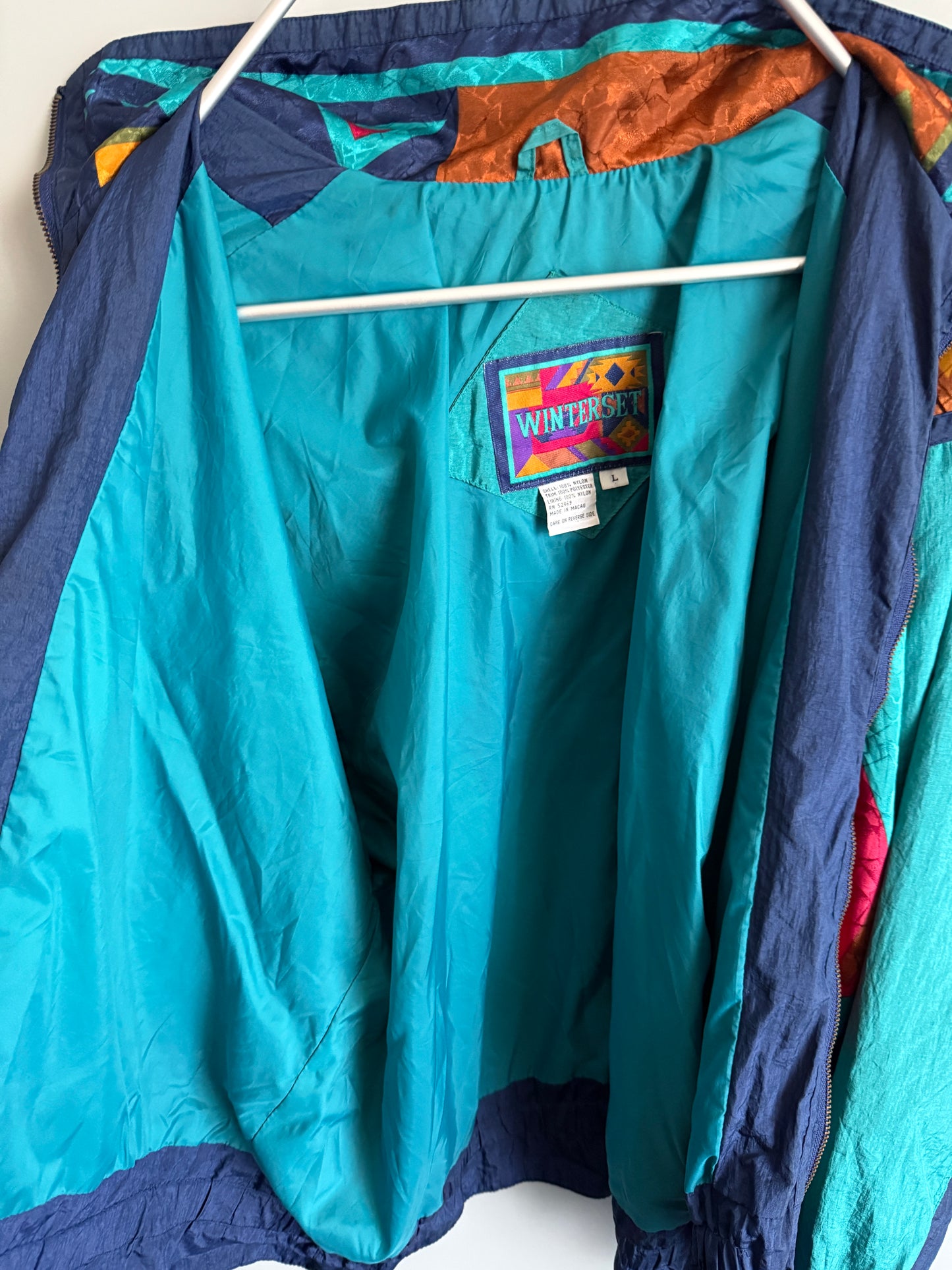 vintage kurtka wiatrówka damska
