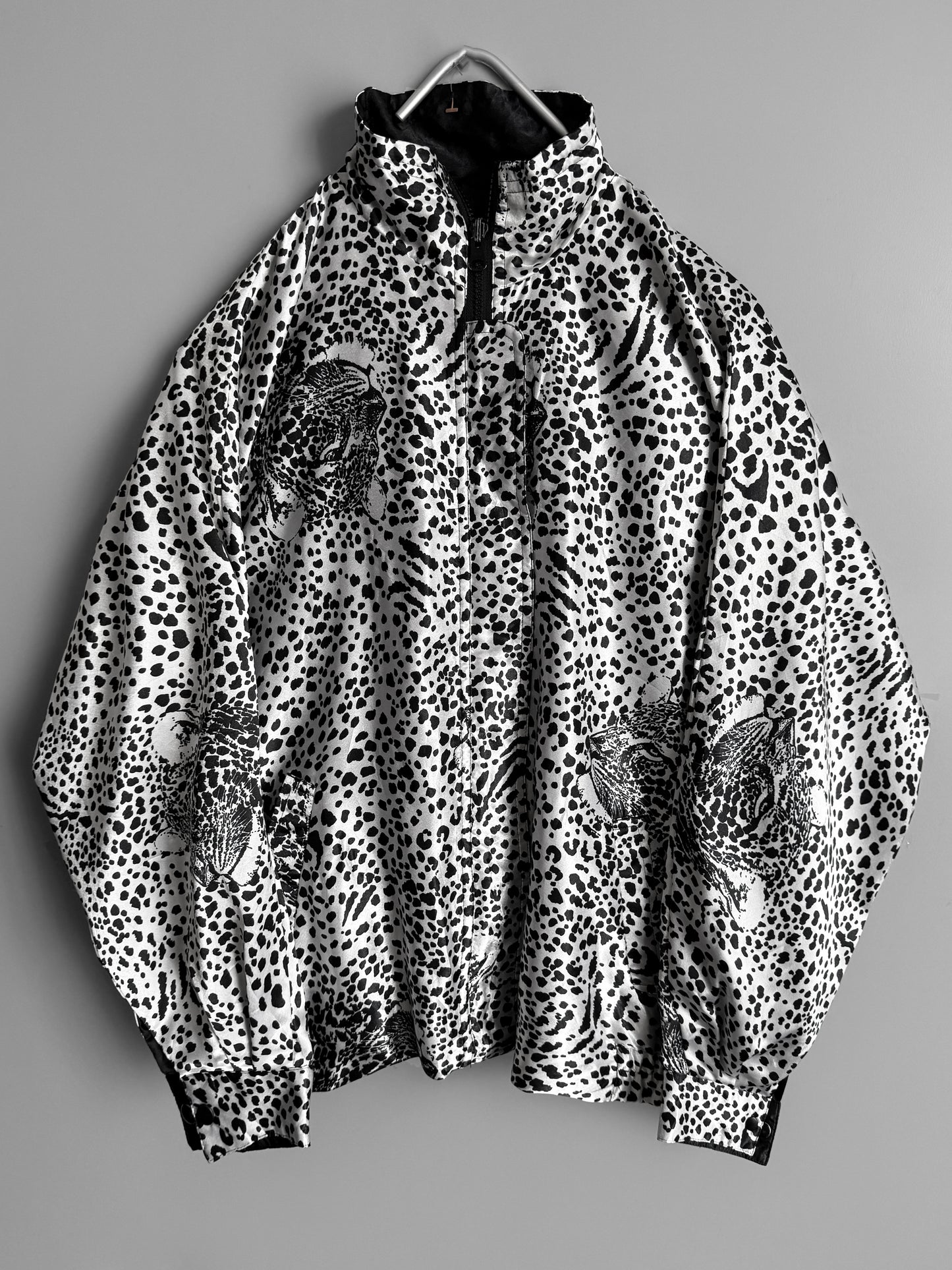 giacca a vento double face vintage da donna