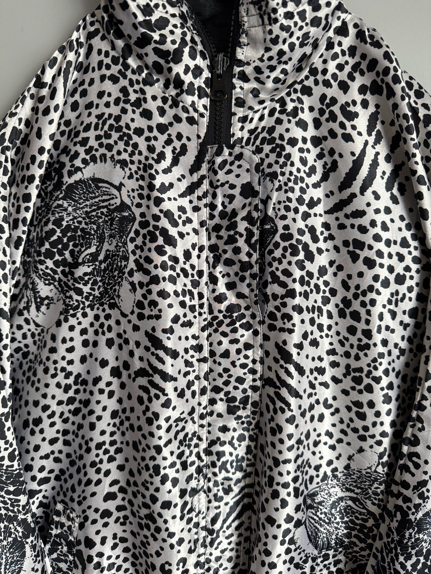 giacca a vento double face vintage da donna
