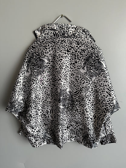 Giacca a Vento Double Face Vintage da Donna