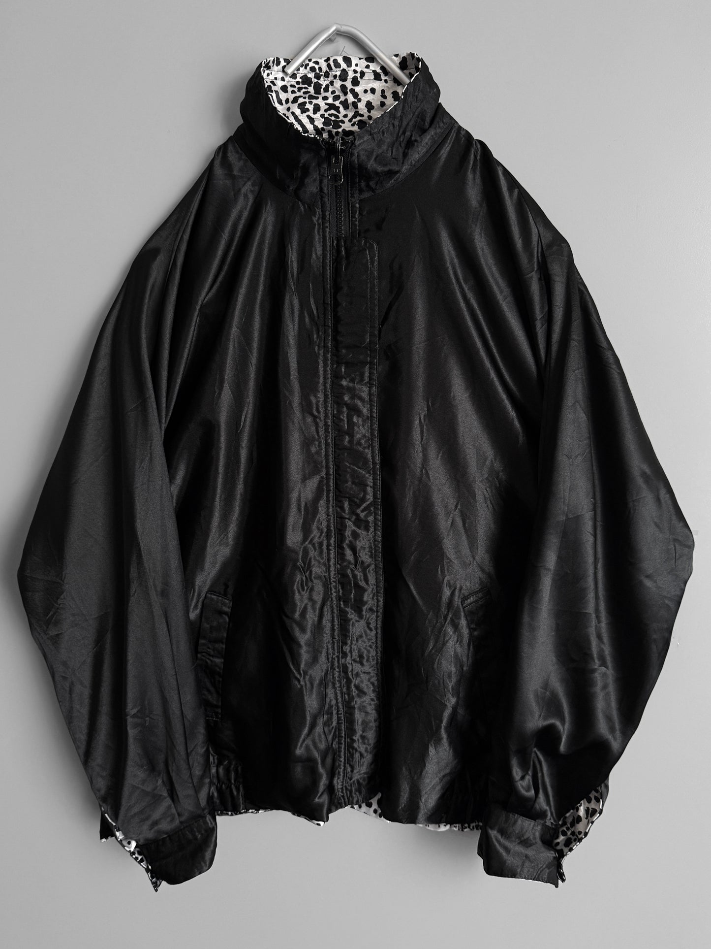 giacca a vento double face vintage da donna