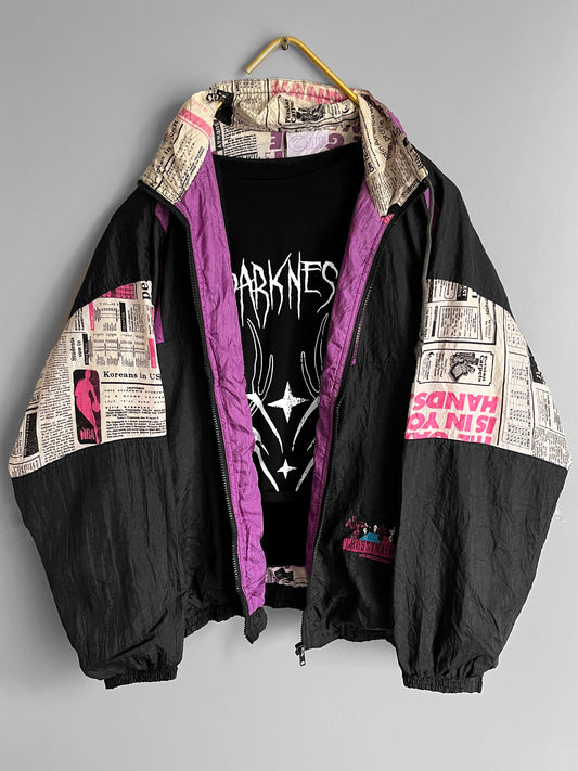 Vintage Multicolor Windbreaker Jacket - Shoplifts