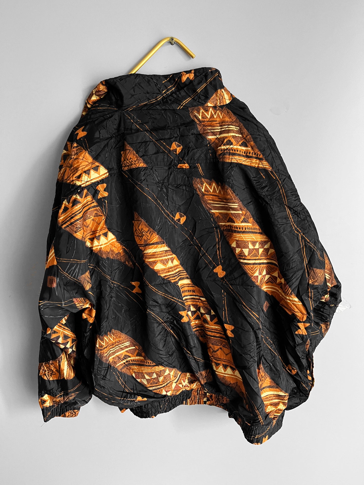 men vintage windbreaker crazy pattern y2k - shoplifts