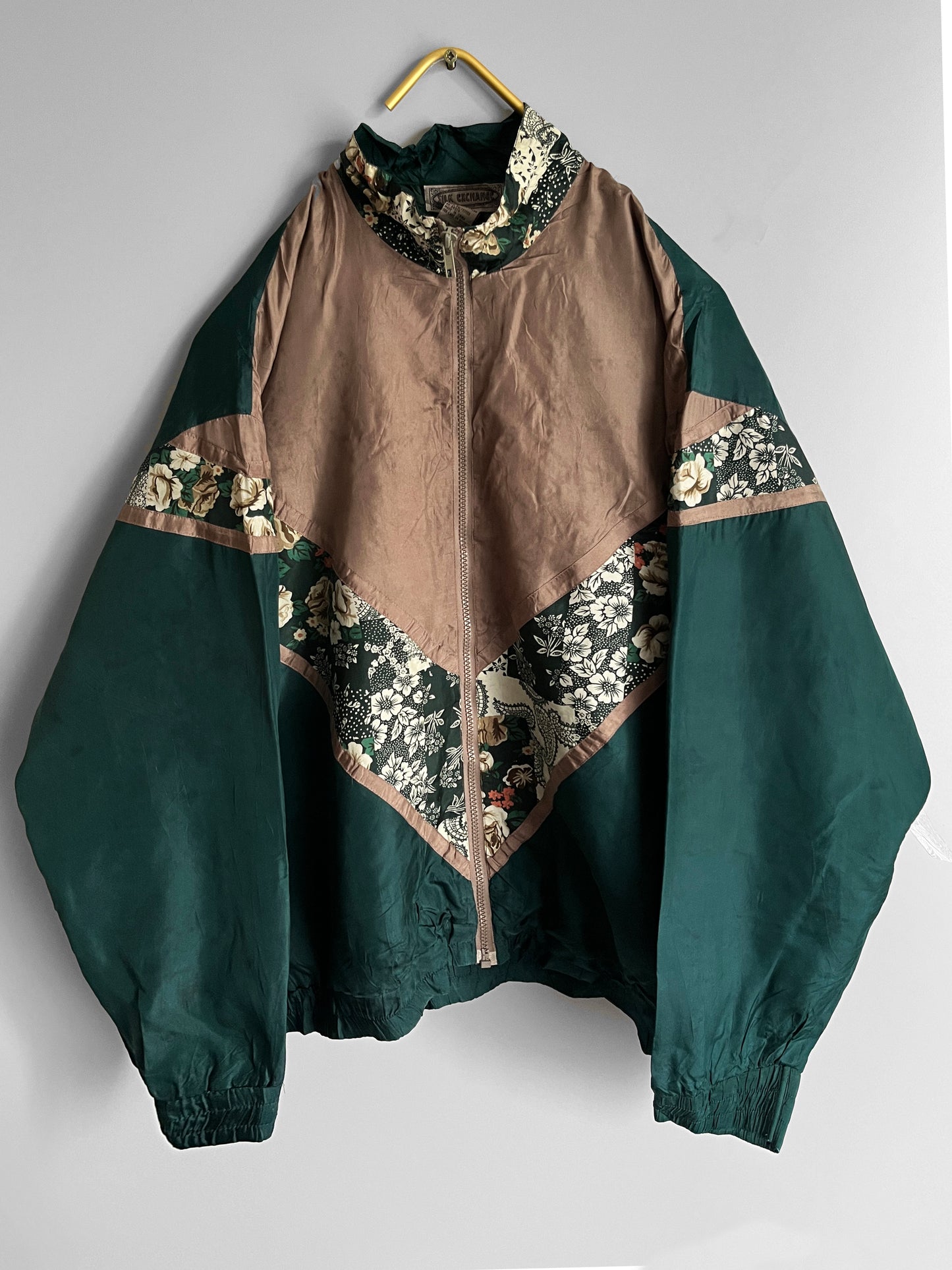 men vintage windbreaker crazy pattern y2k - shoplifts