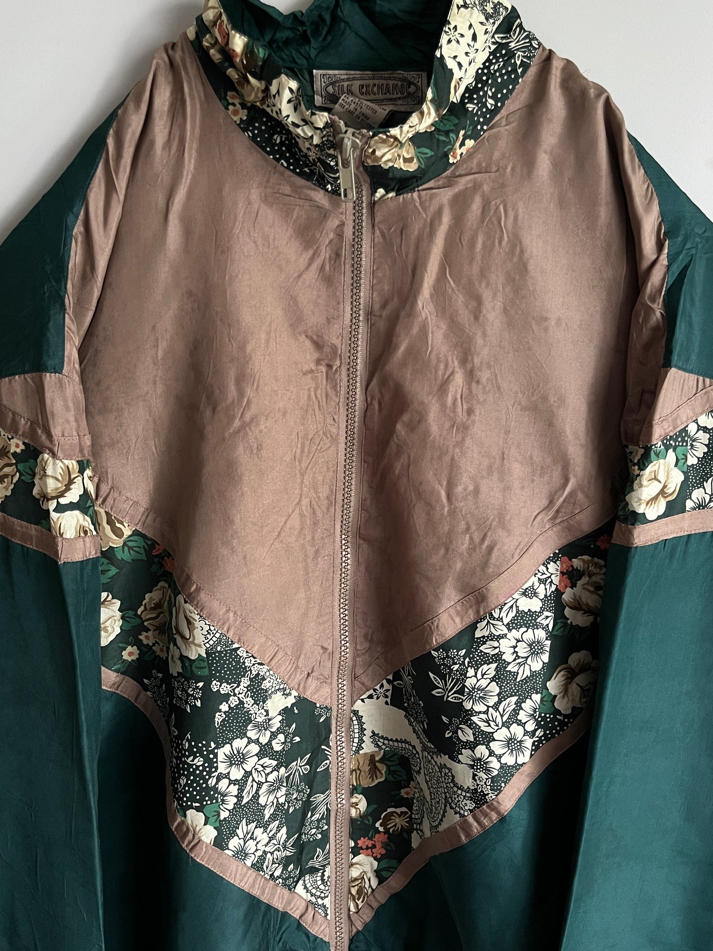 men vintage windbreaker crazy pattern y2k - shoplifts