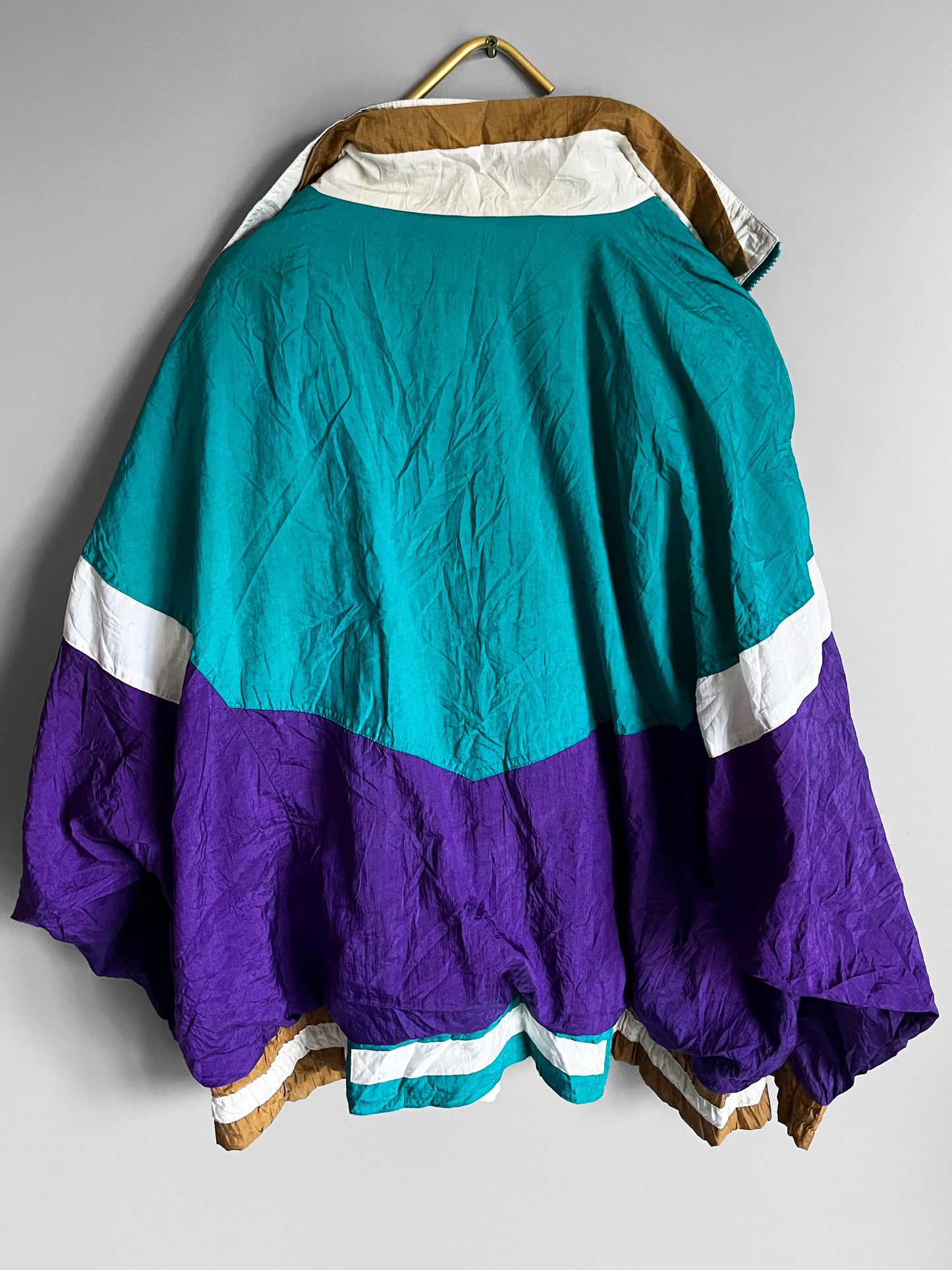 windbreaker vintage jacket colourful - shoplifts