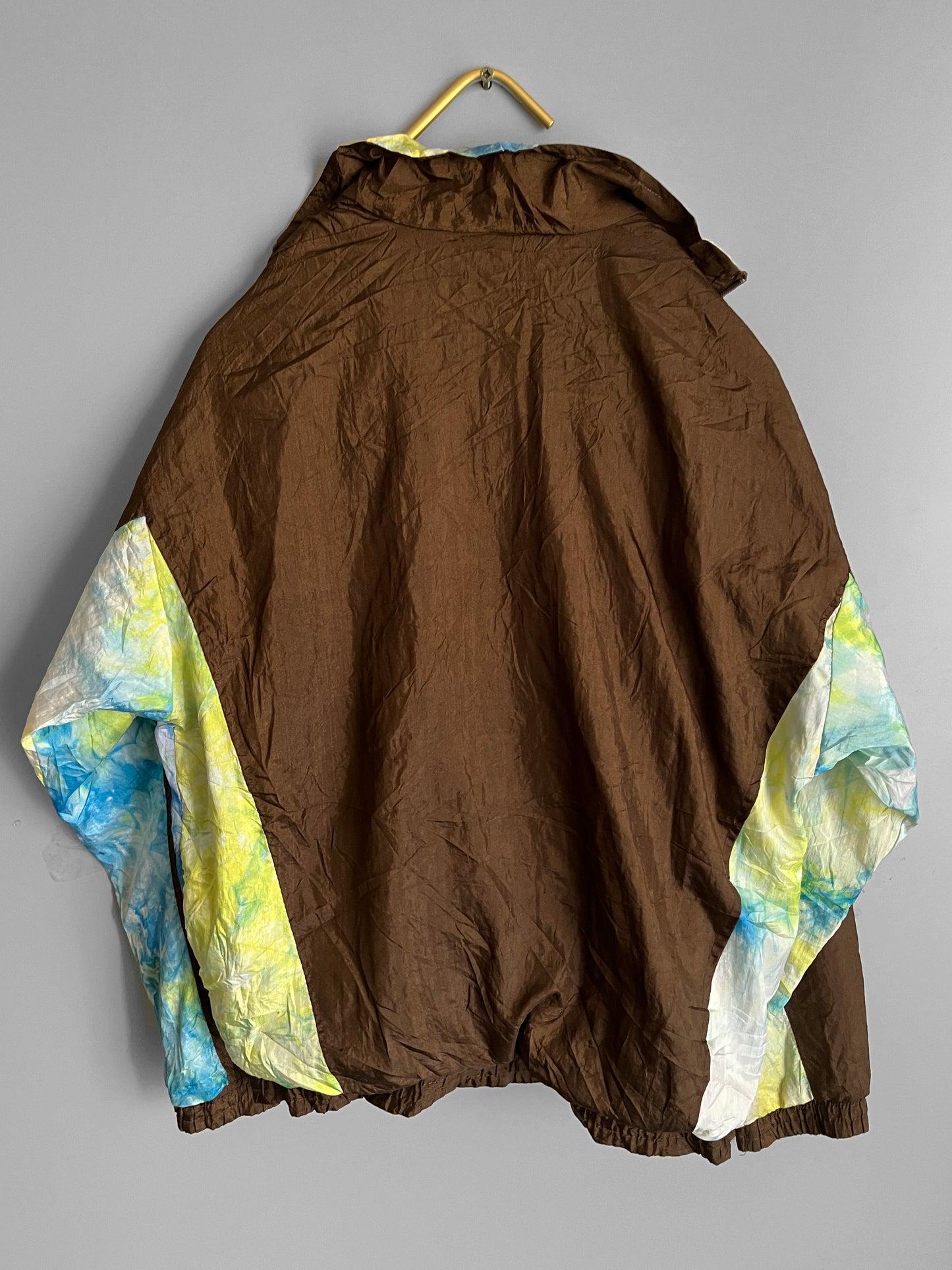 men vintage windbreaker crazy pattern y2k - shoplifts