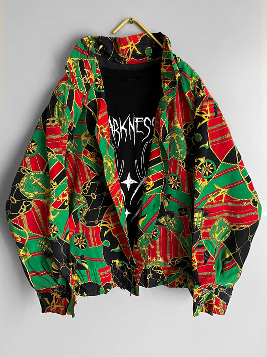 Mens Vintage Windbreaker Multicolor Y2k Jacket - Shoplifts