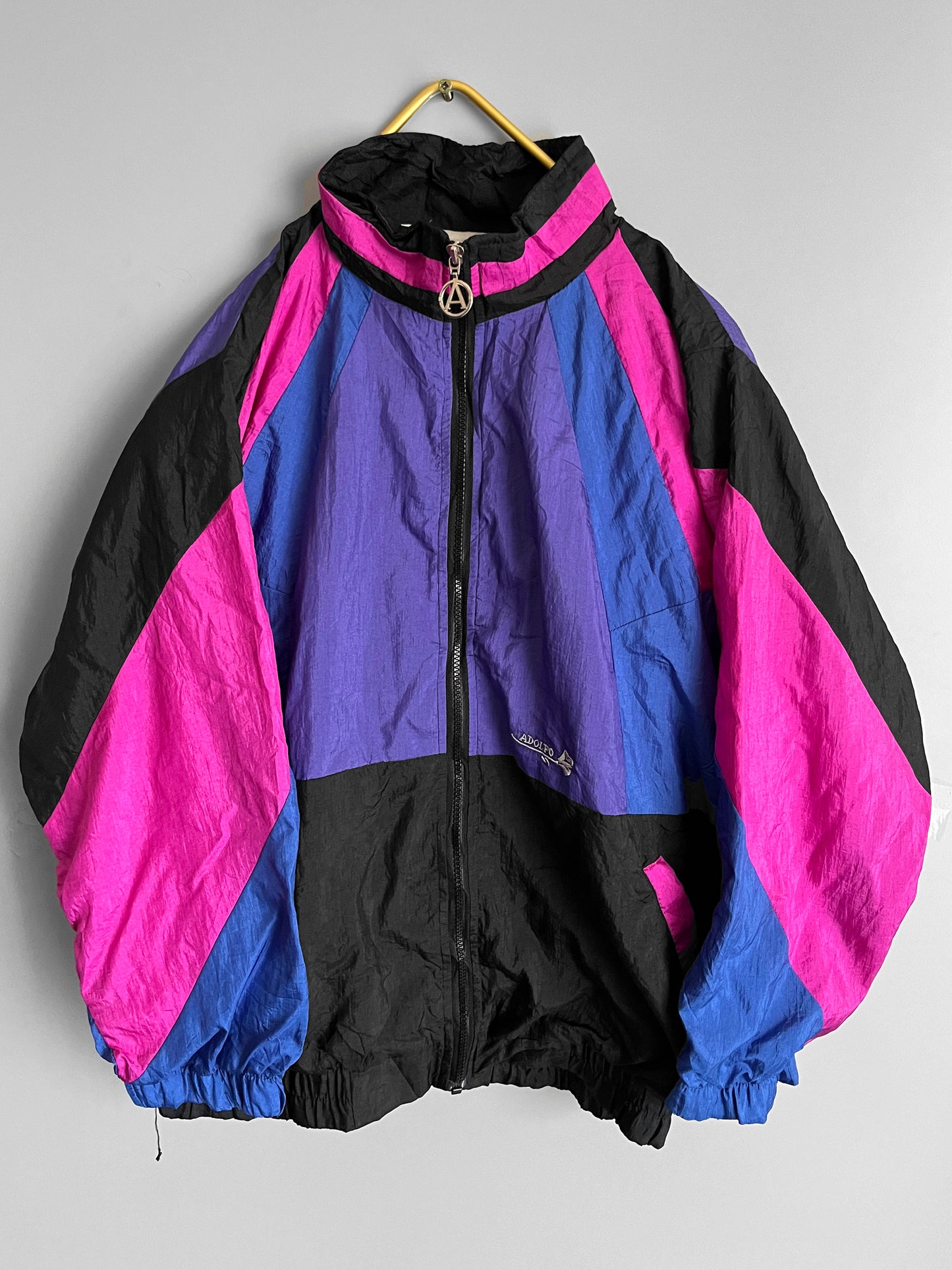 windbreaker vintage jacket colourful - shoplifts