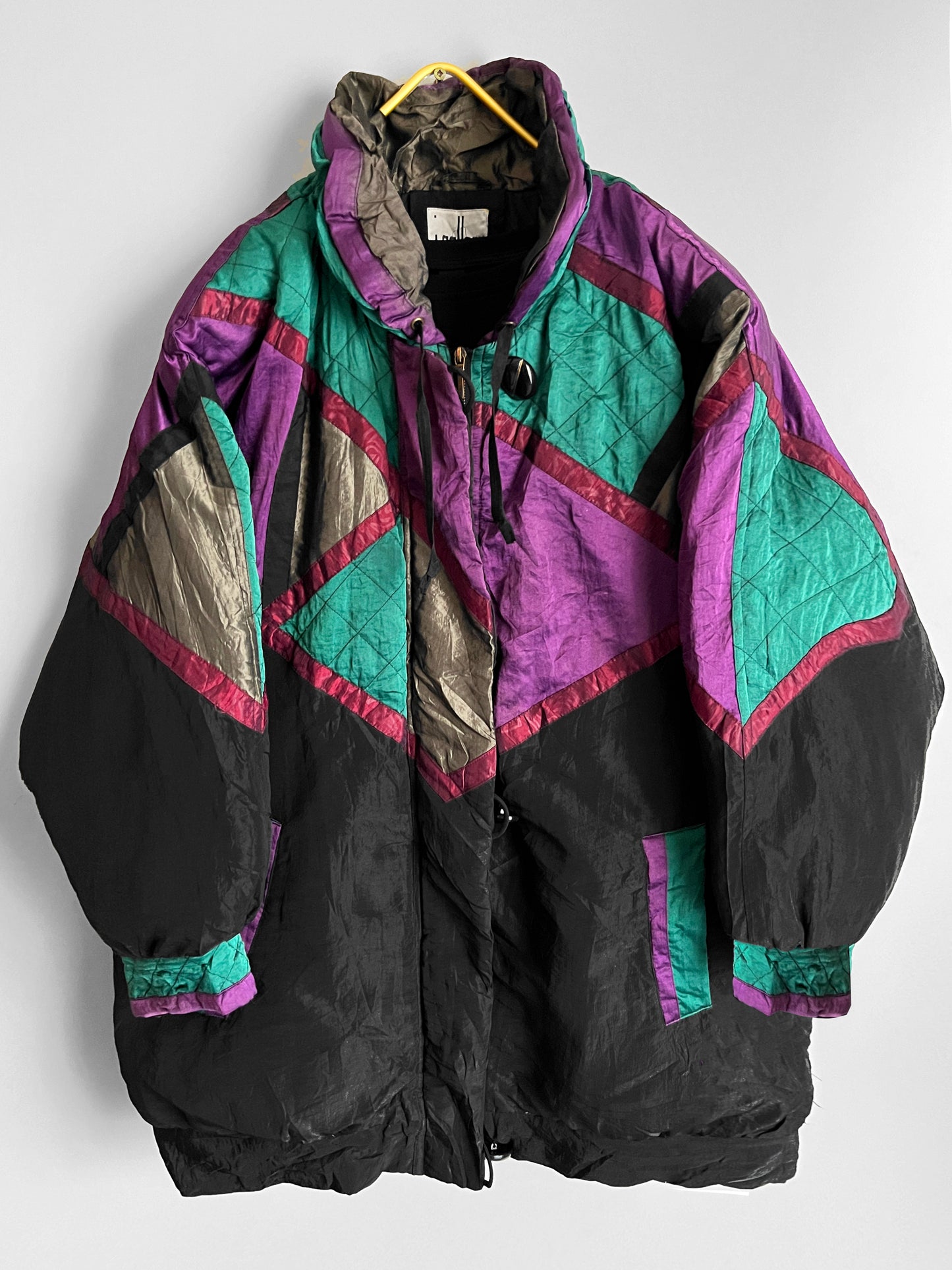 men vintage windbreaker crazy pattern y2k - shoplifts