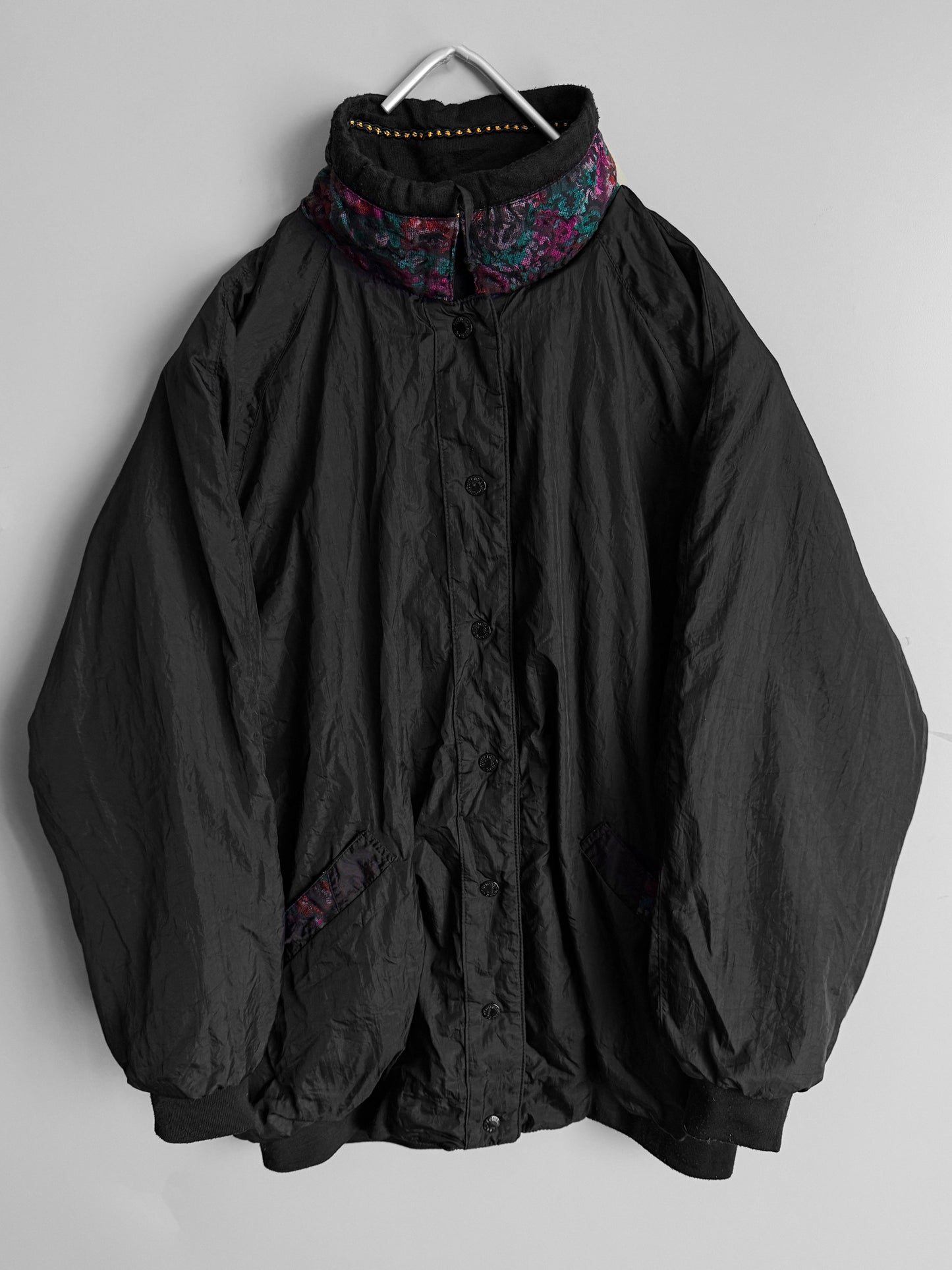 giacca a vento double face vintage da donna