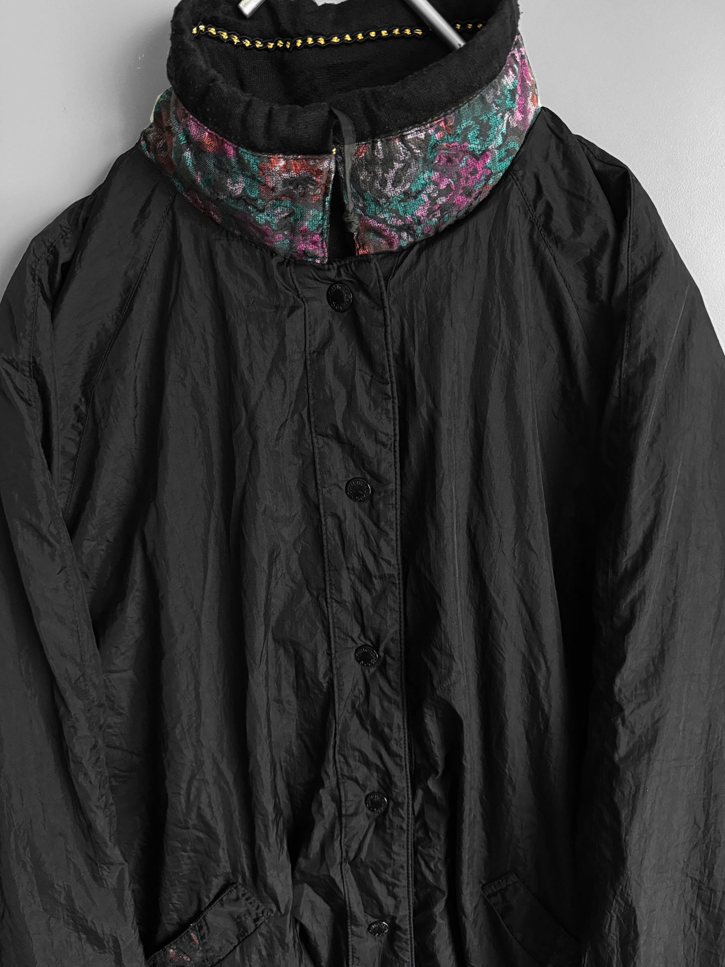 giacca a vento double face vintage da donna