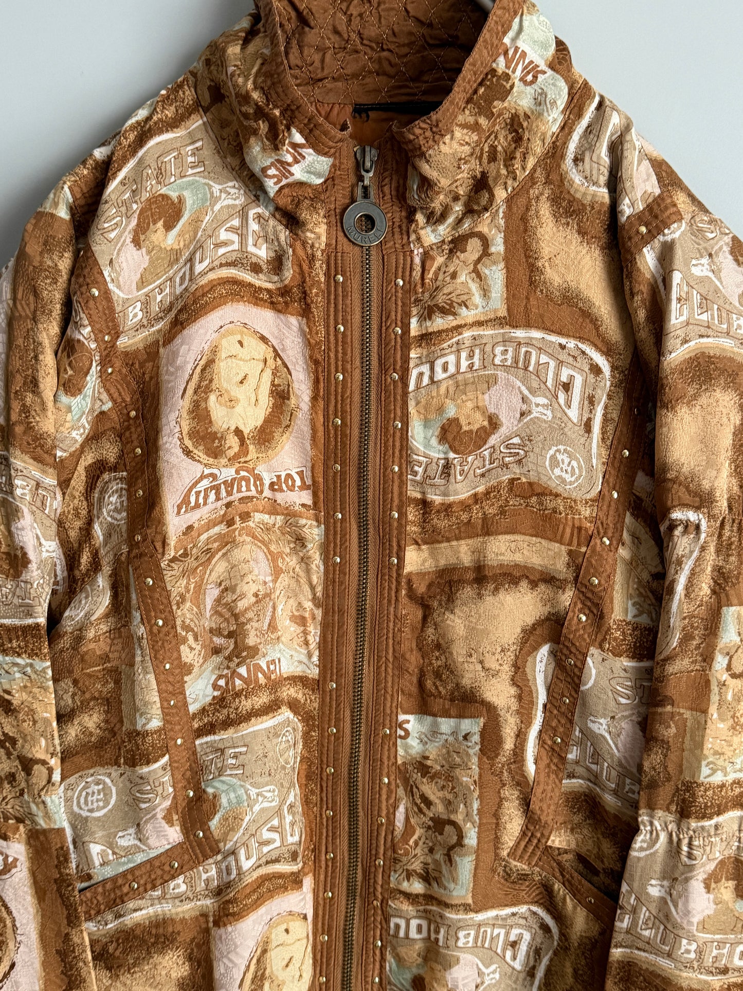 chaqueta cortavientos vintage para mujer
