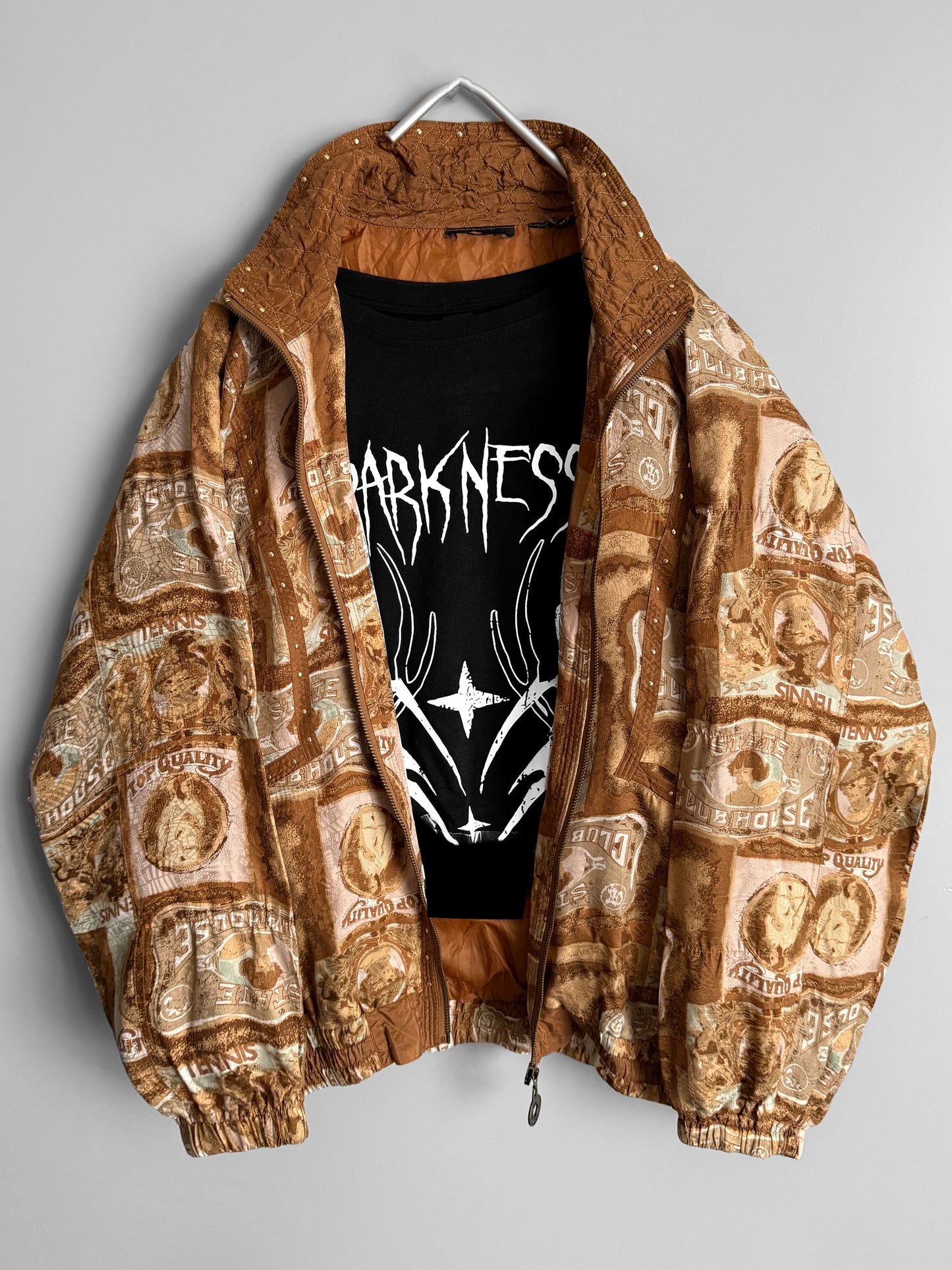 chaqueta cortavientos vintage para mujer