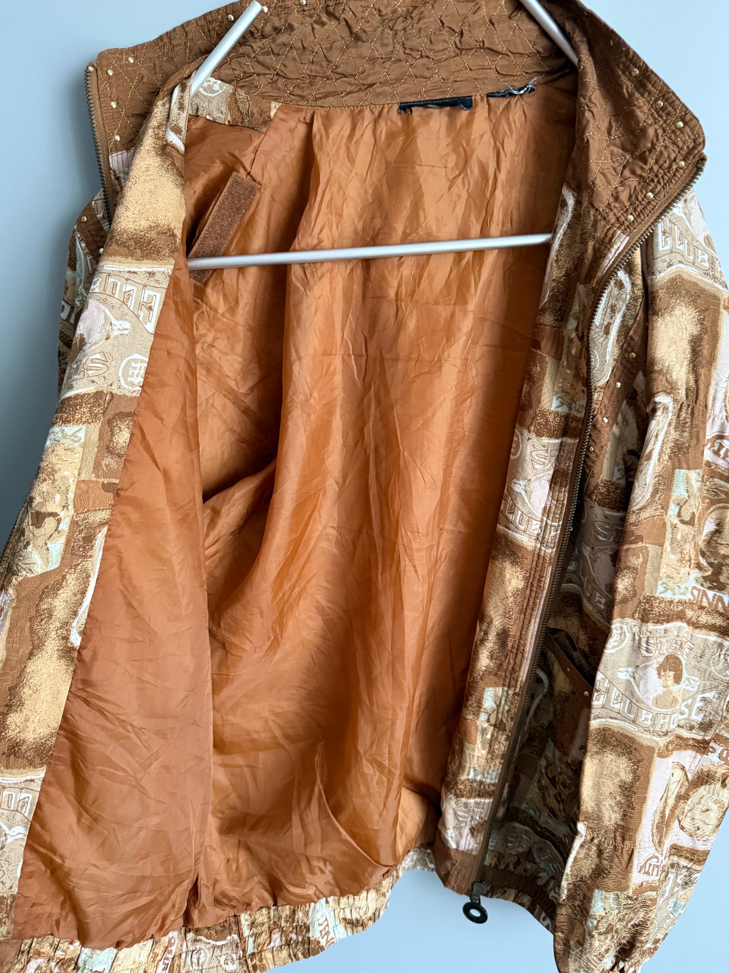 chaqueta cortavientos vintage para mujer