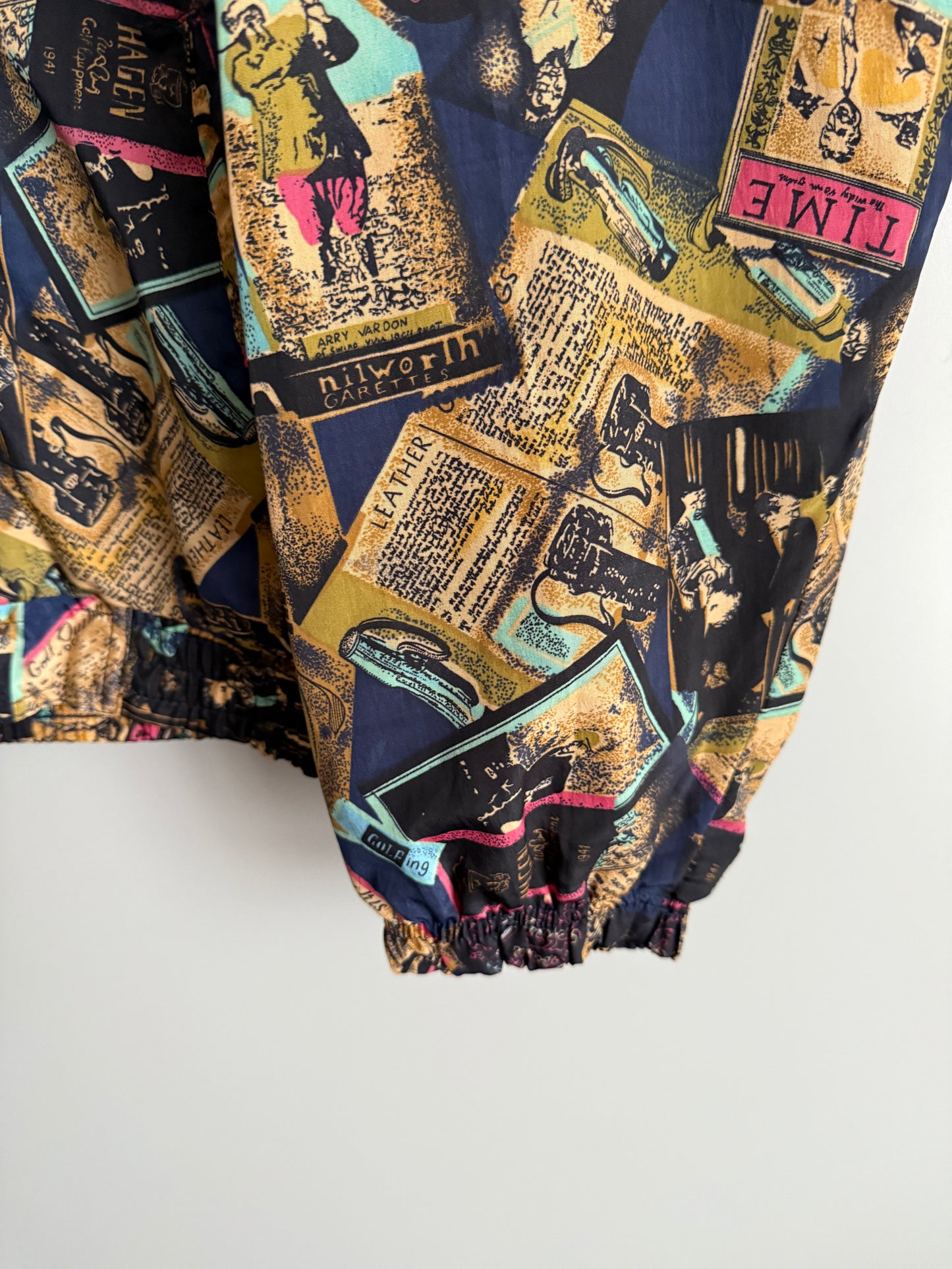 giacca a vento vintage da uomo