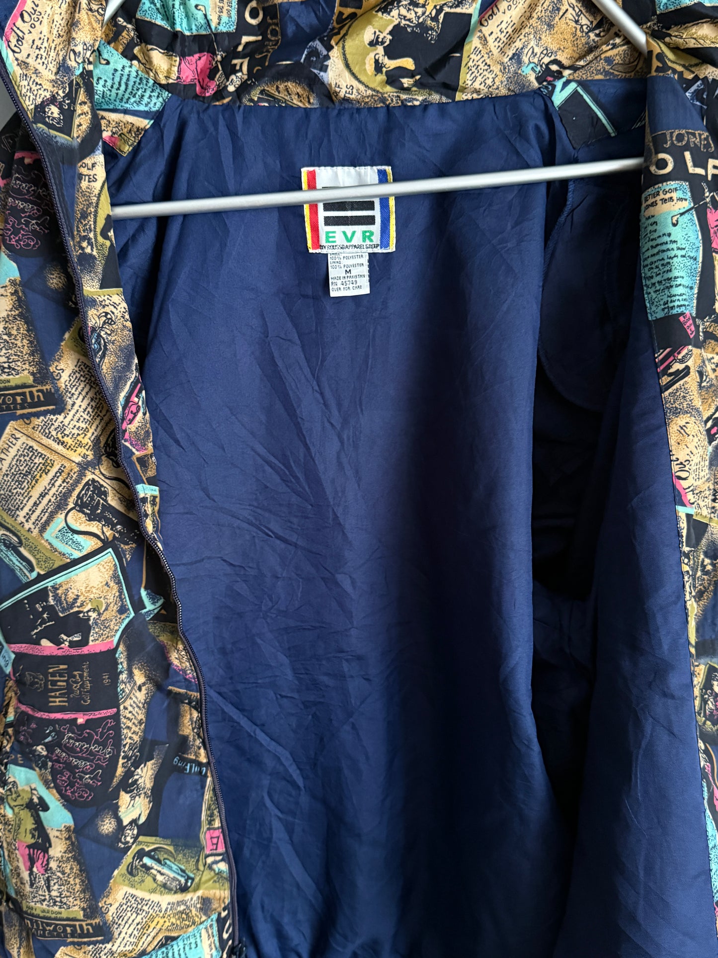 giacca a vento vintage da uomo