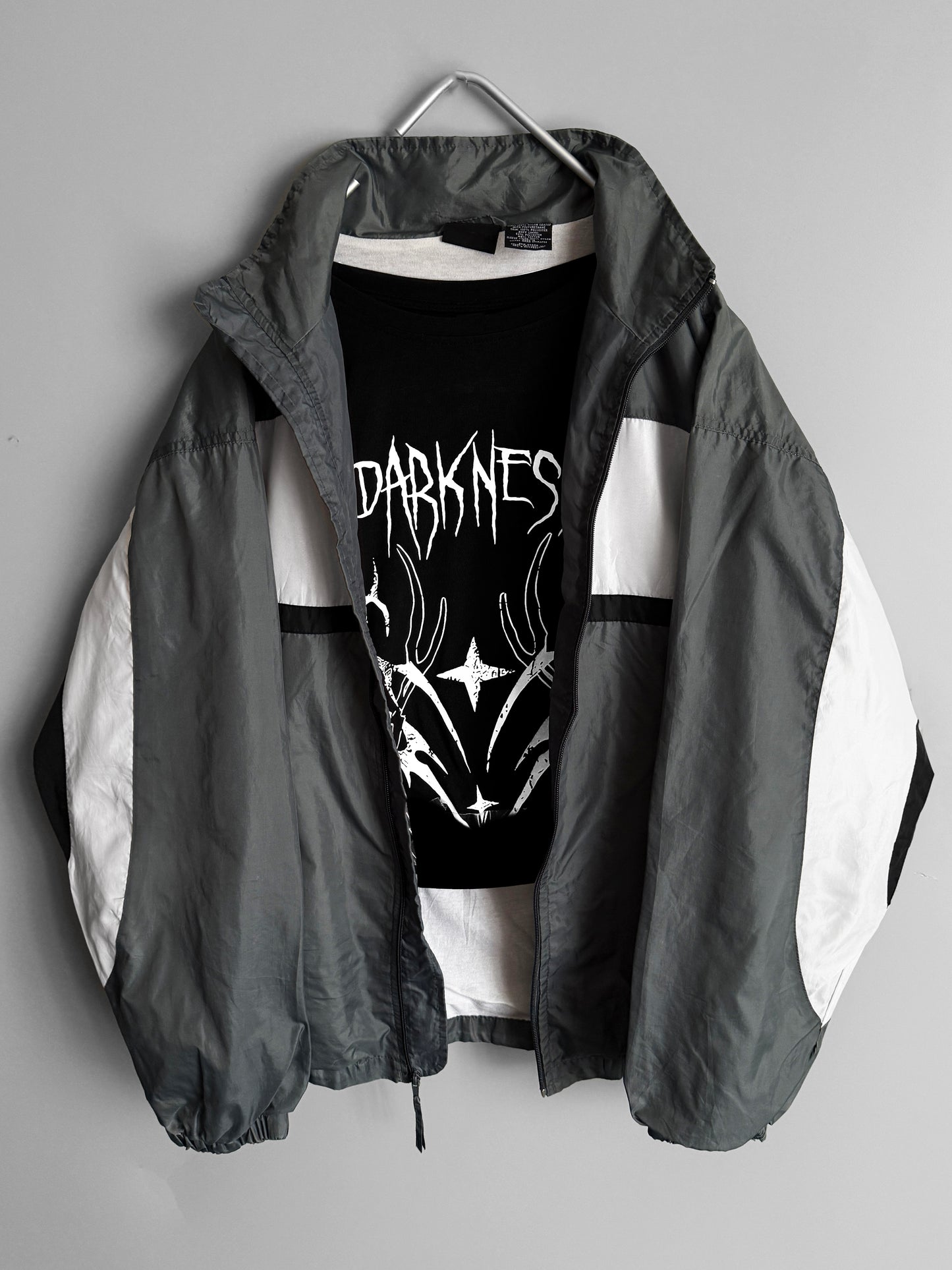 chaqueta cortavientos vintage para hombre