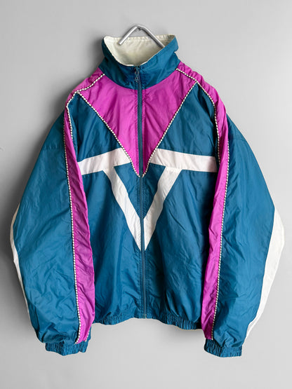 Chaqueta cortavientos vintage para mujer