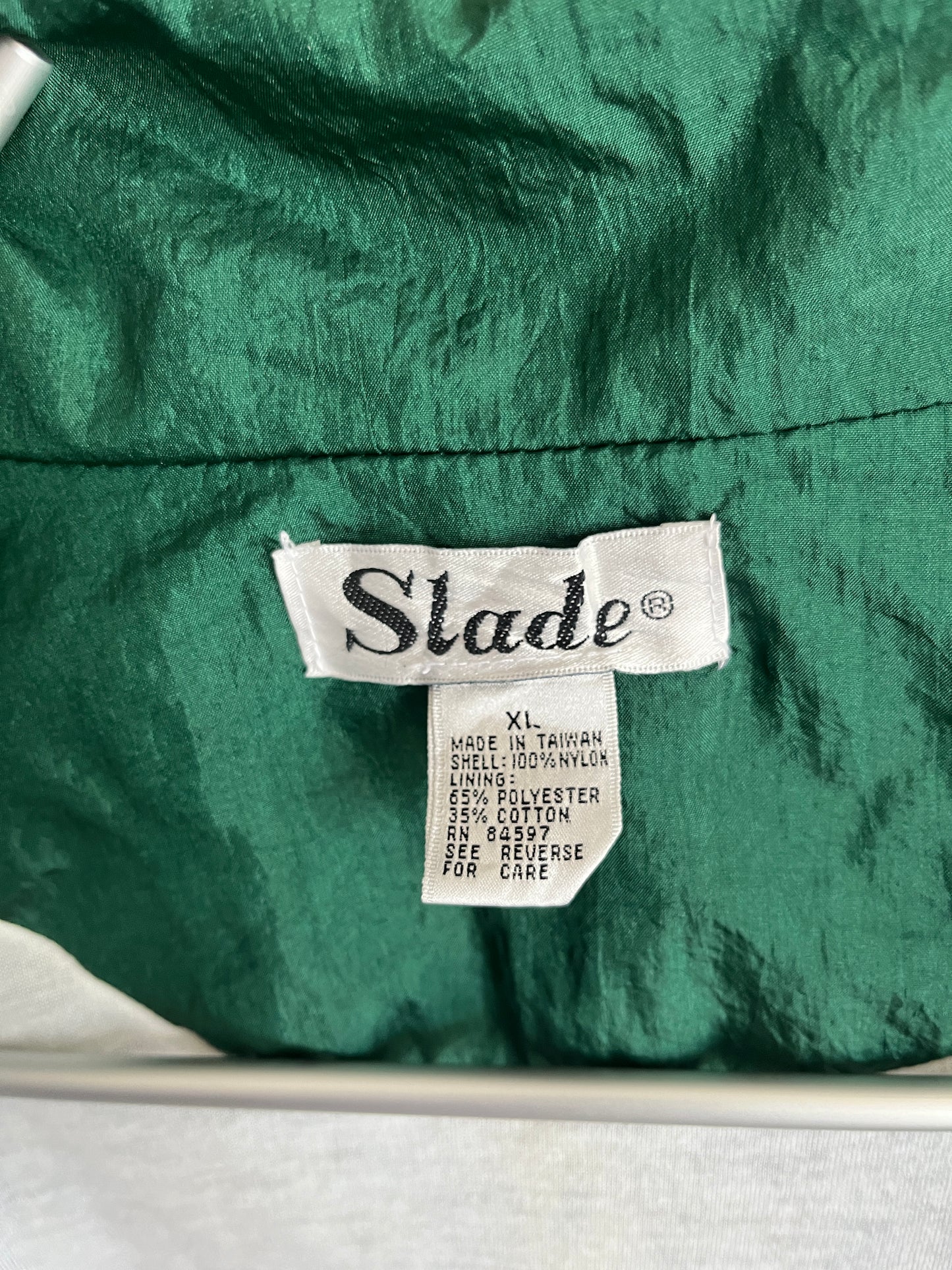 giacca vintage colorata windbreaker