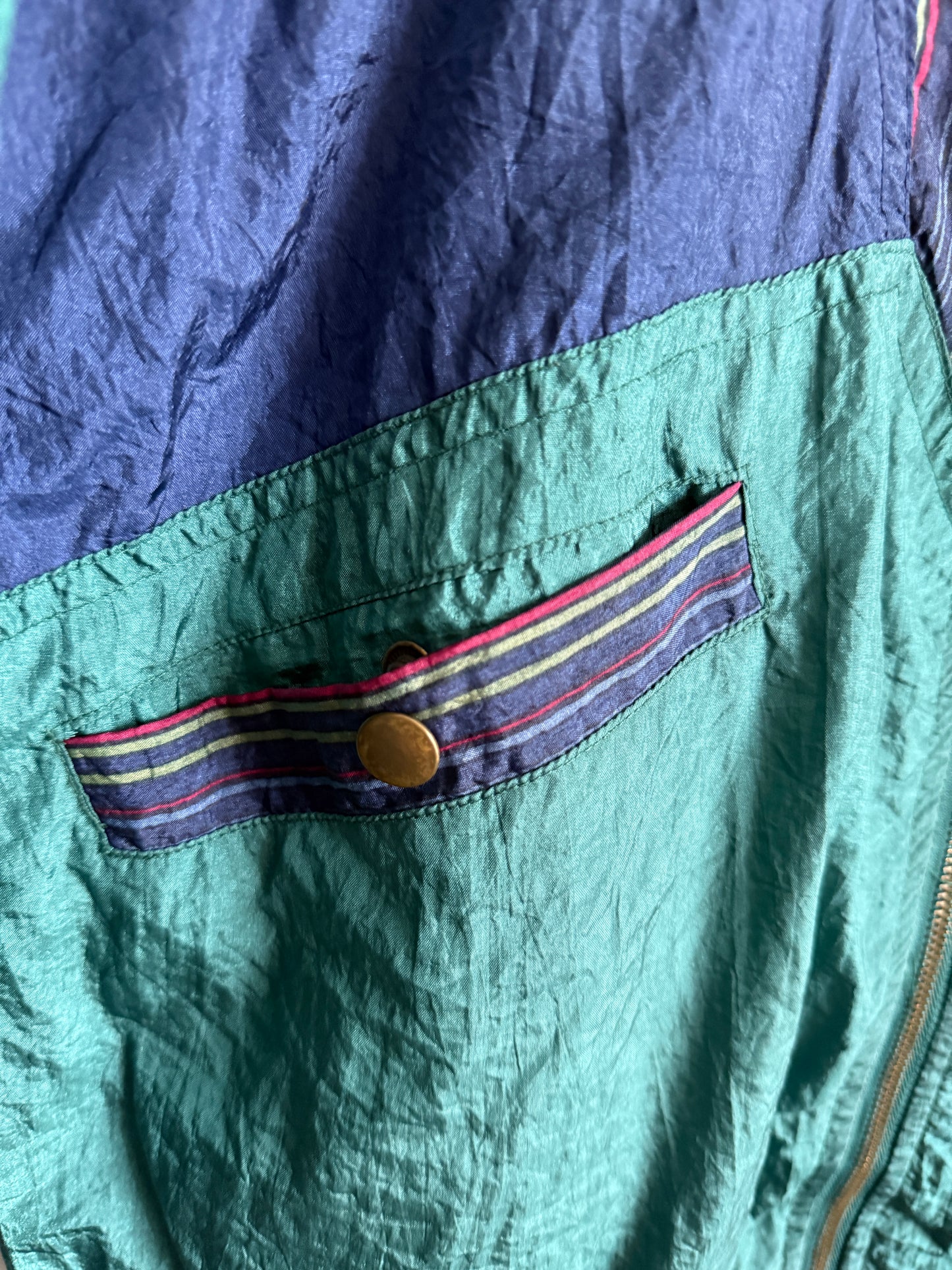 giacca a vento vintage da uomo